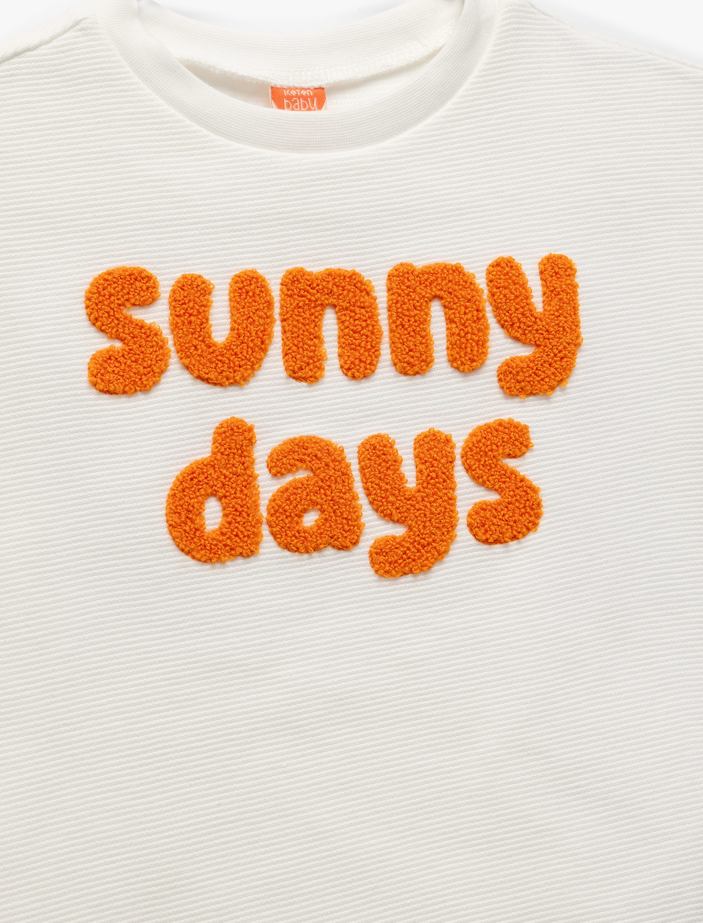  Erkek Bebek Nakışlı Bisiklet Yaka Kısa Kollu Pamuklu Tişört