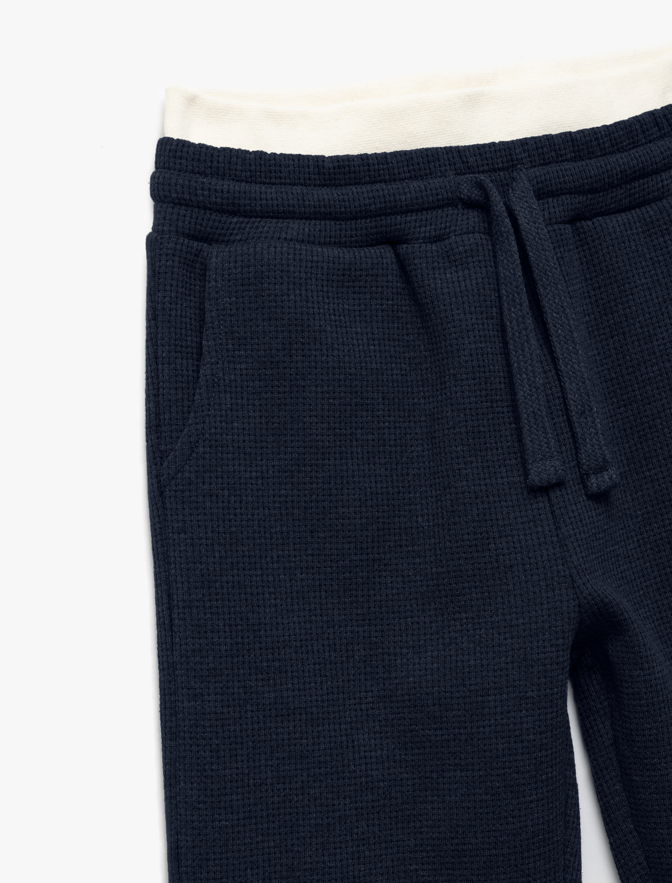  Erkek Çocuk Ribanalı Beli Bağlamalı Cepli Basic Eşofman Altı