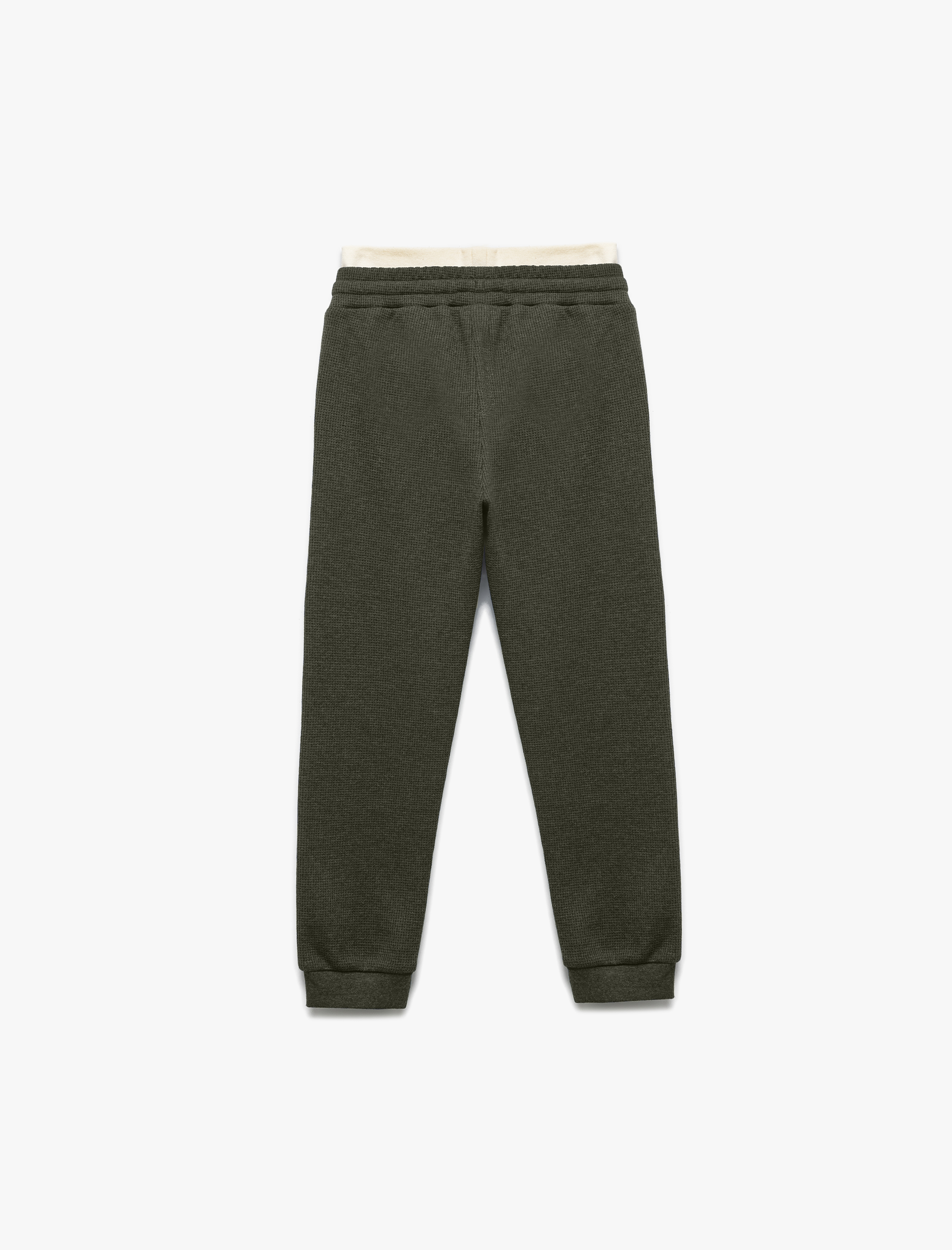  Erkek Çocuk Ribanalı Beli Bağlamalı Cepli Basic Okul Eşofman Altı