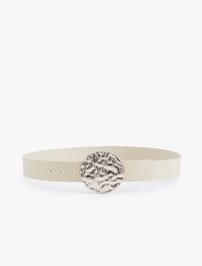 Kadın Kemer Suni Deri Metal Tokalı