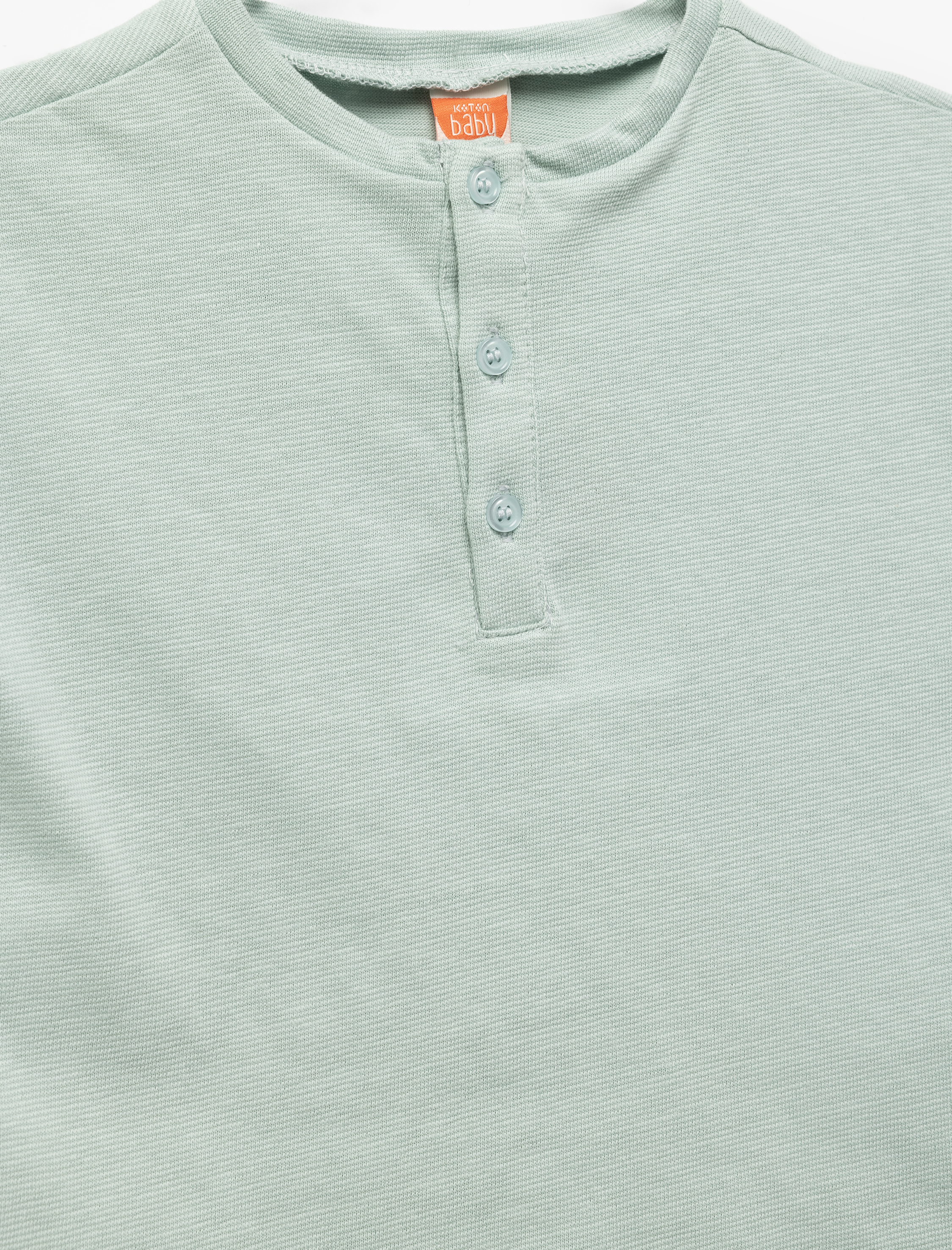  Erkek Bebek Pamuklu Bisiklet Yaka Düğme Detaylı Kolsuz Basic Atlet