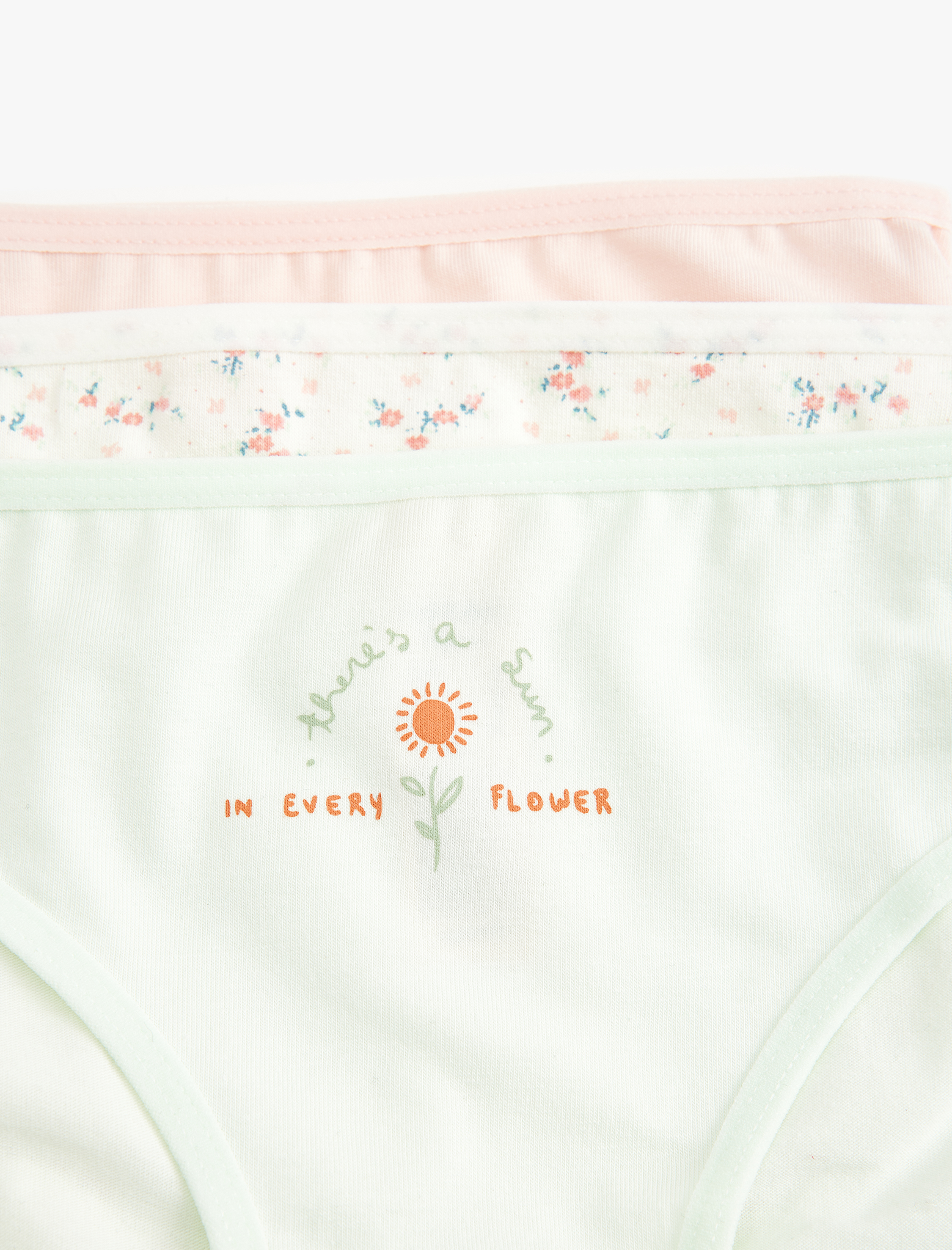   Pamuklu Baskılı 3'lü Kadın Külot Seti