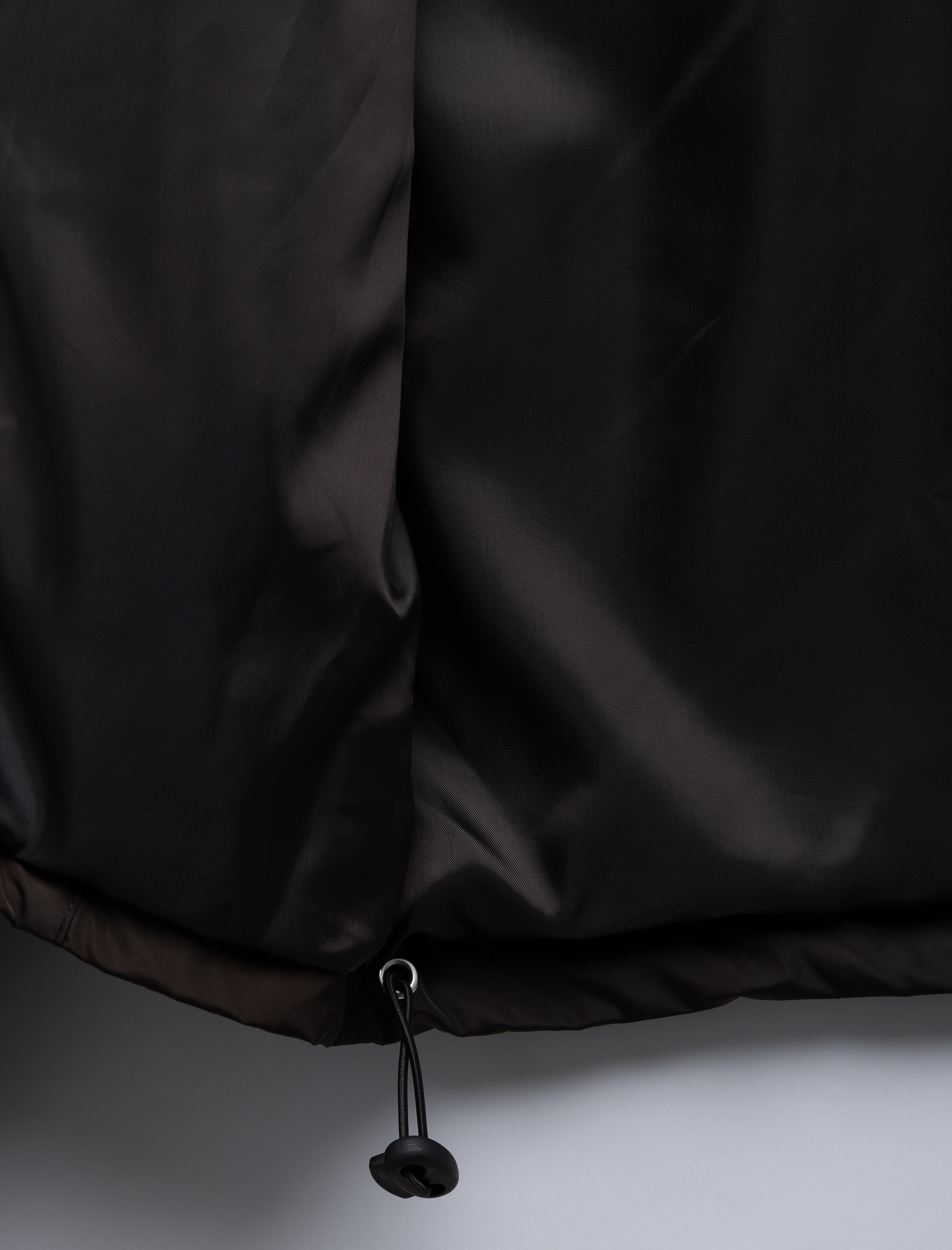   Kapüşonlu Uzun Kollu Şardonlu Fermuarlı Ceket