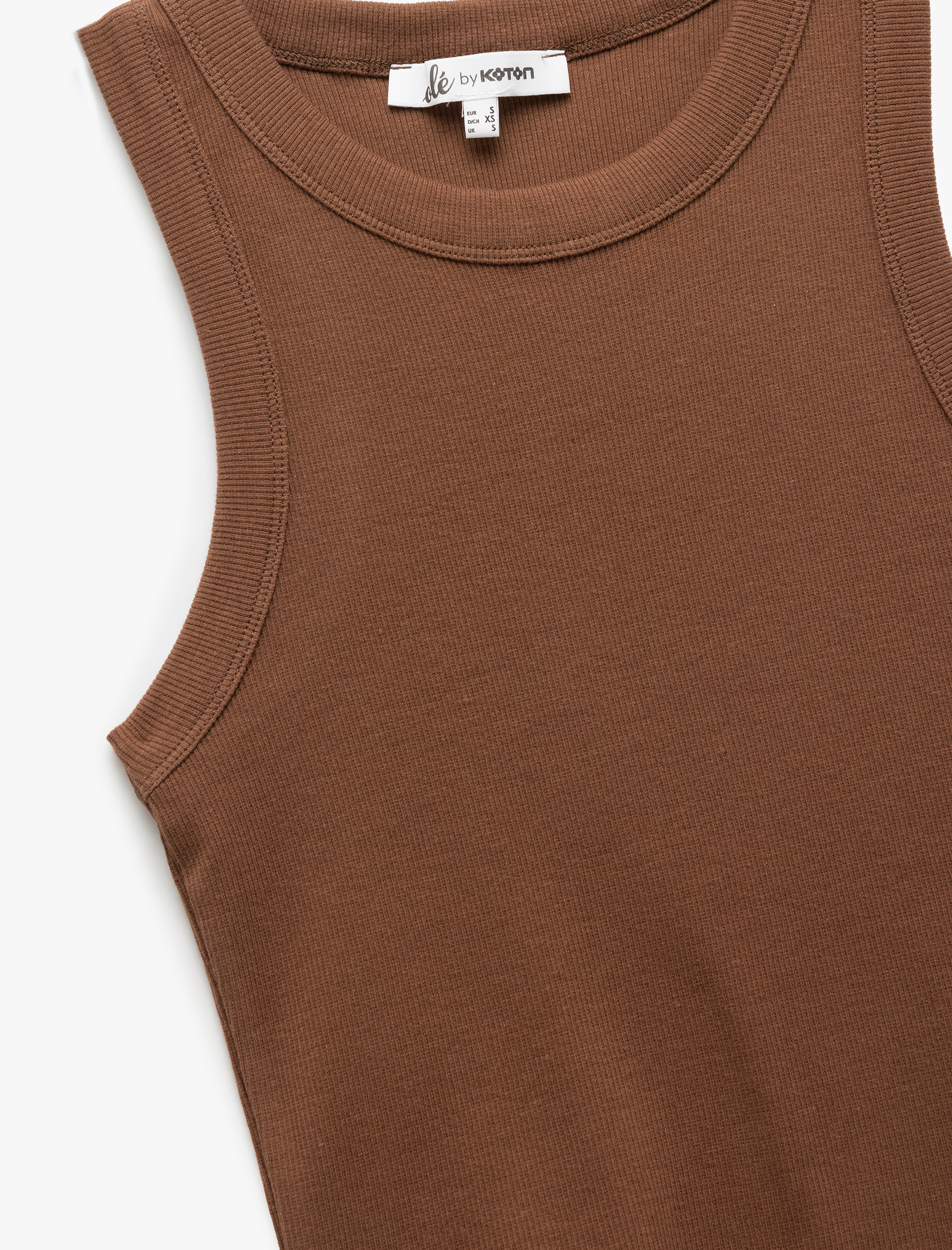   Halter Yaka Fitilli Slim Fit Crop Kadın Atlet