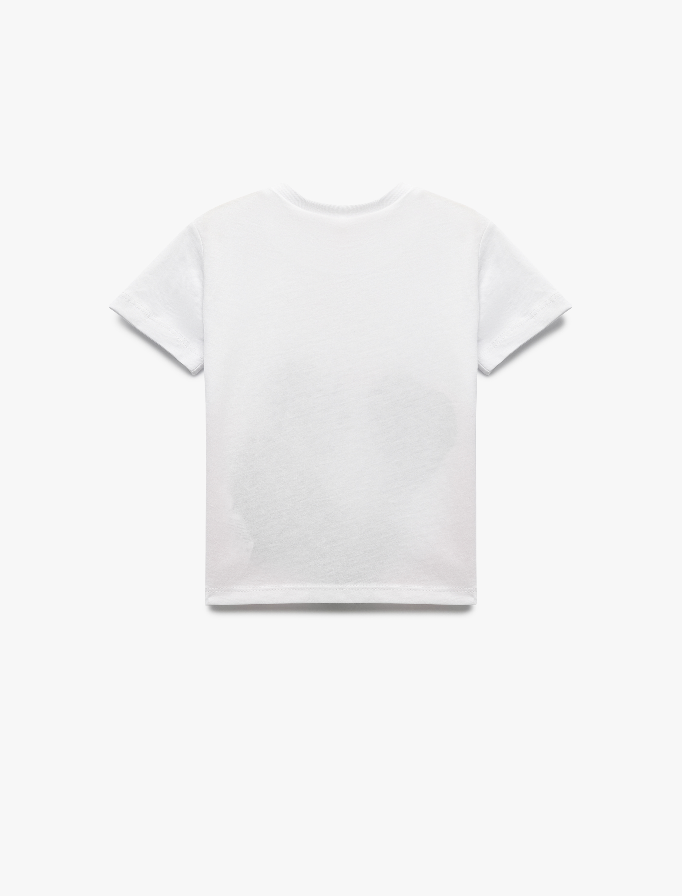 Erkek Bebek Kısa Kollu Pamuklu Bisiklet Yaka Atatürk Baskılı Tişört