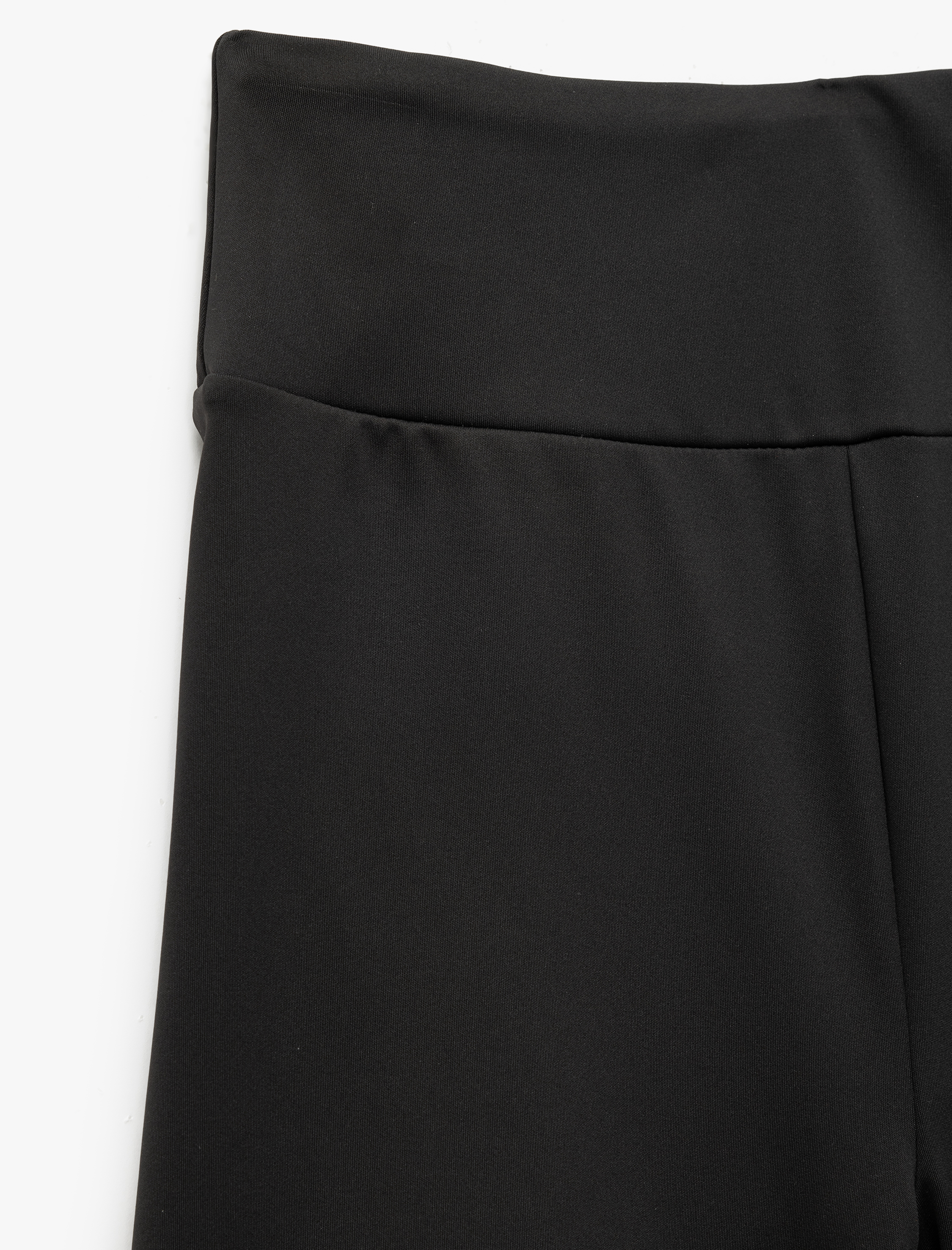   Yüksek Bel Slim Fit Biker Spor Tayt