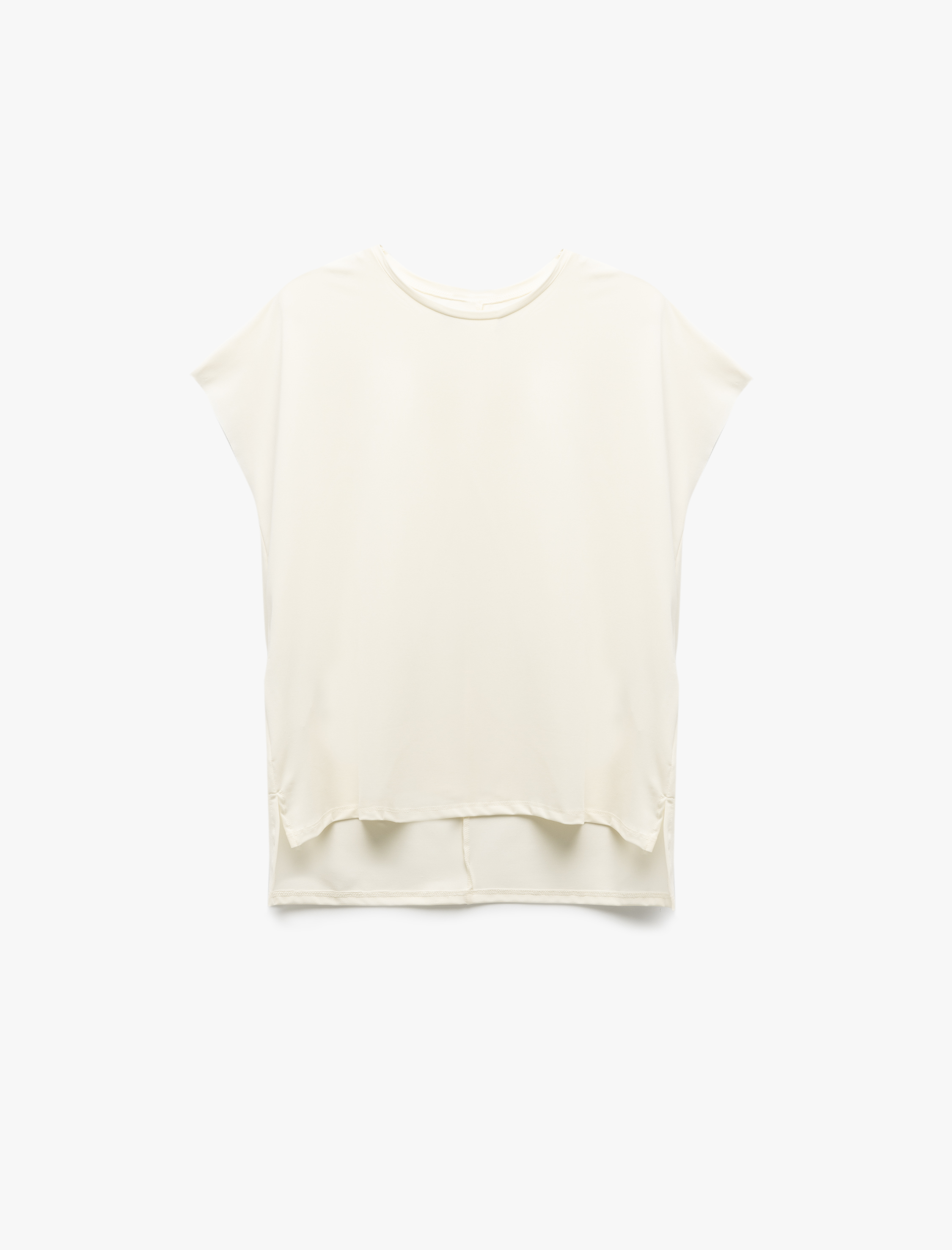   Bisiklet Yaka Relax Fit Basic Uzun Spor Tişört