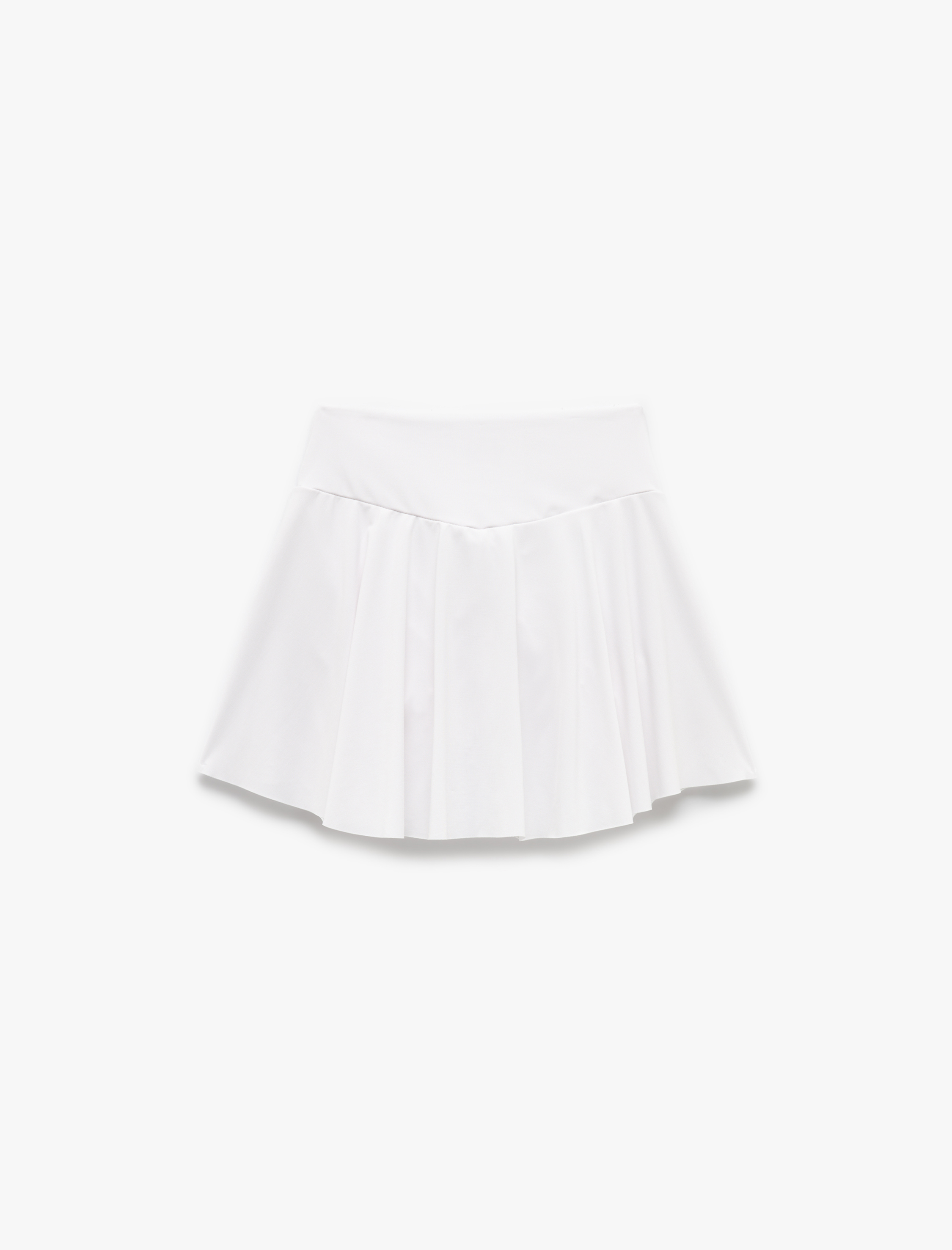 Yüksek Bel Slim Fit Mini Spor Tenis Eteği