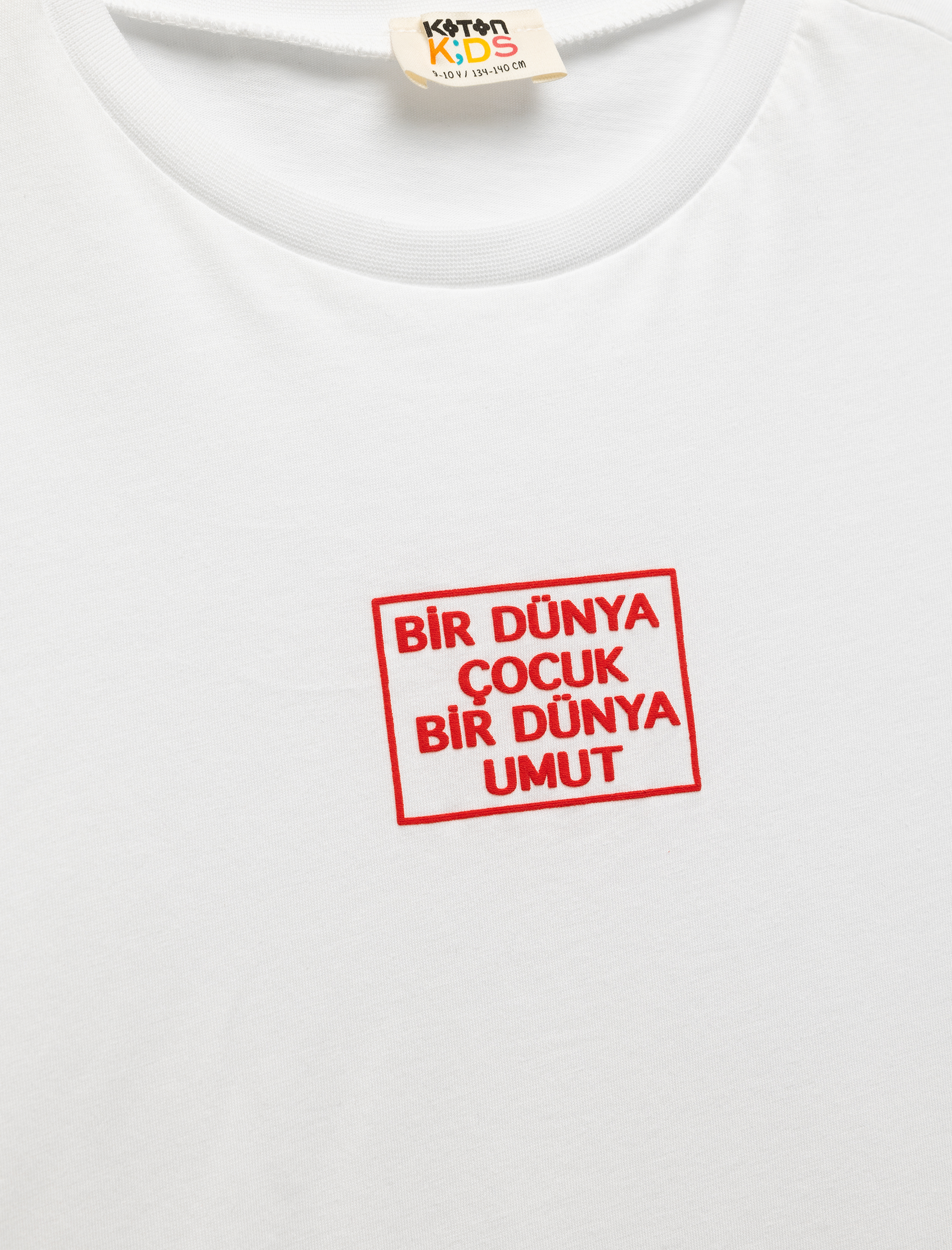 Erkek Çocuk Bisiklet Yaka Kısa Kollu Pamuklu Baskılı Tişört