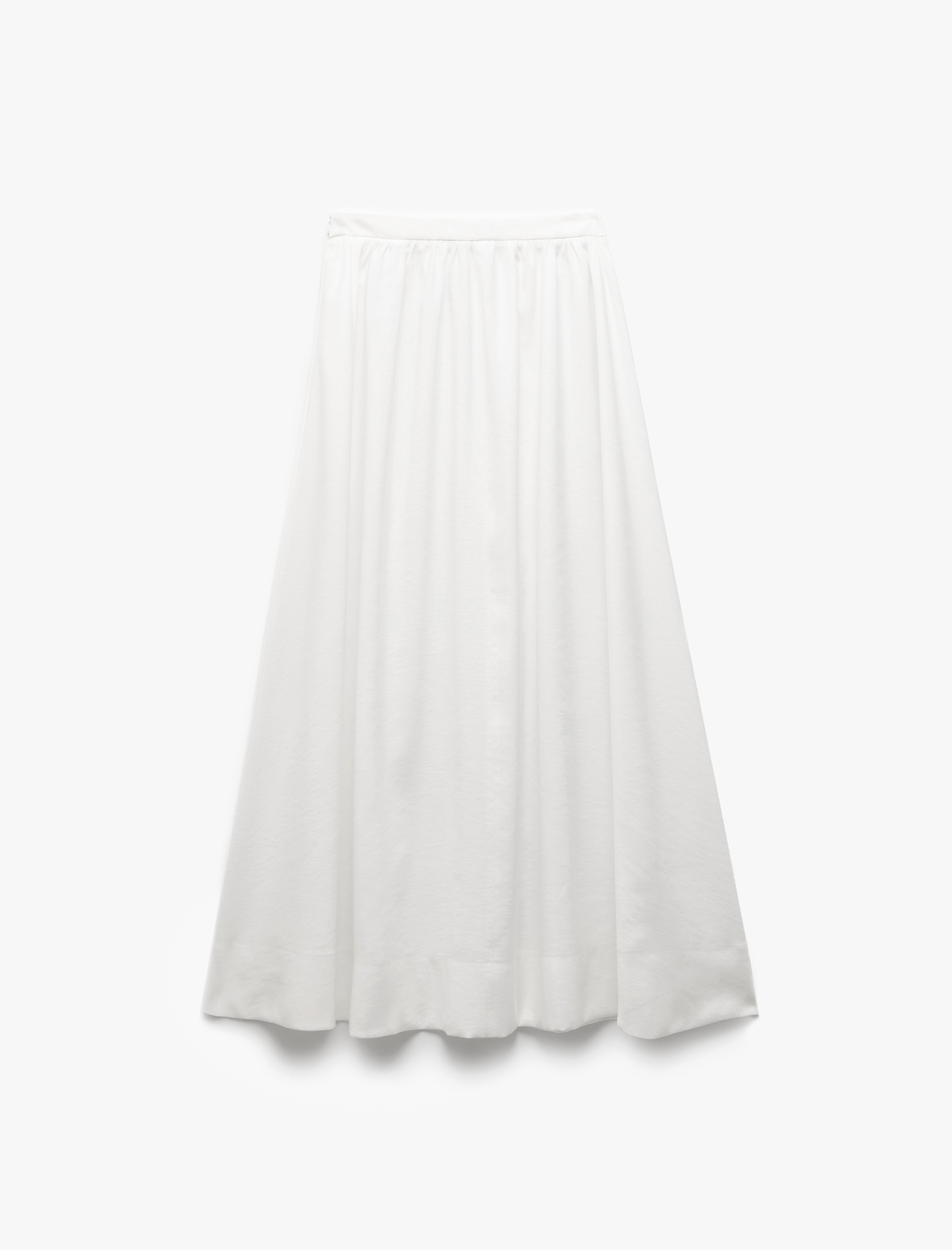   Koton X Sima Tarkan -  Rahat Kalıp Viskon Kumaş Kloş Midi Etek