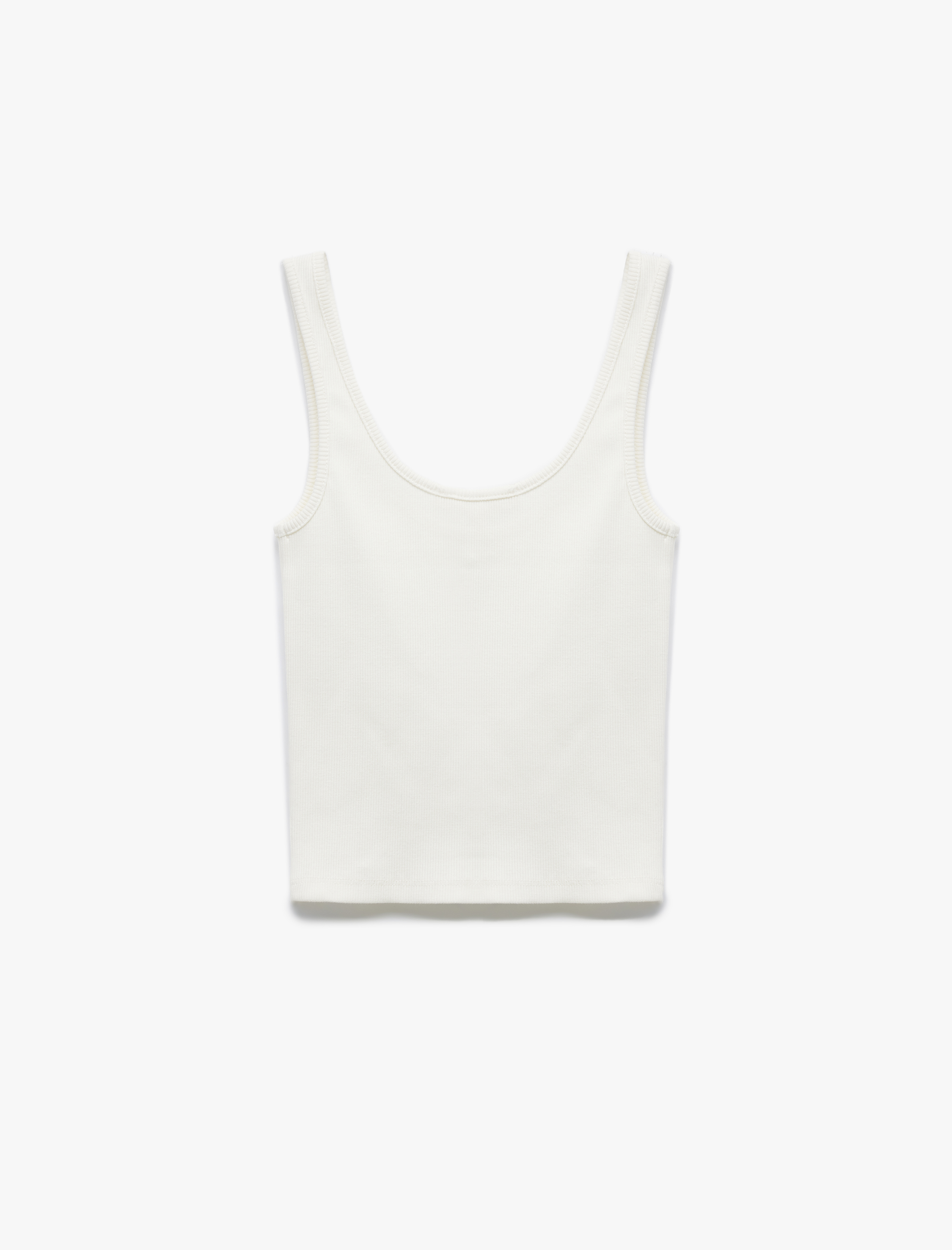 Pamuklu Slim Fit Kelebek Taş Detaylı Basic Atlet