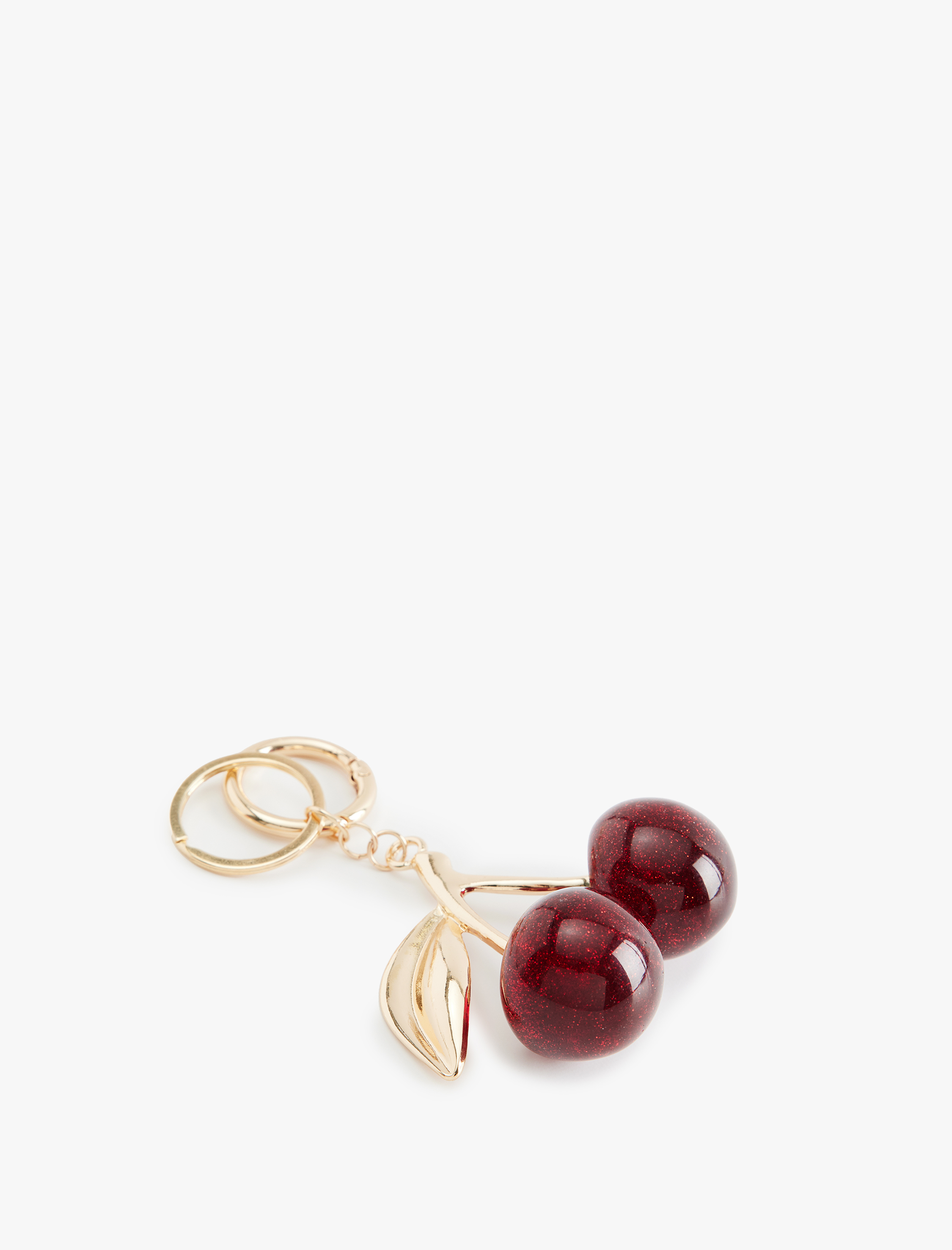  Kadın Metal Anahtarlık Kiraz Şekilli