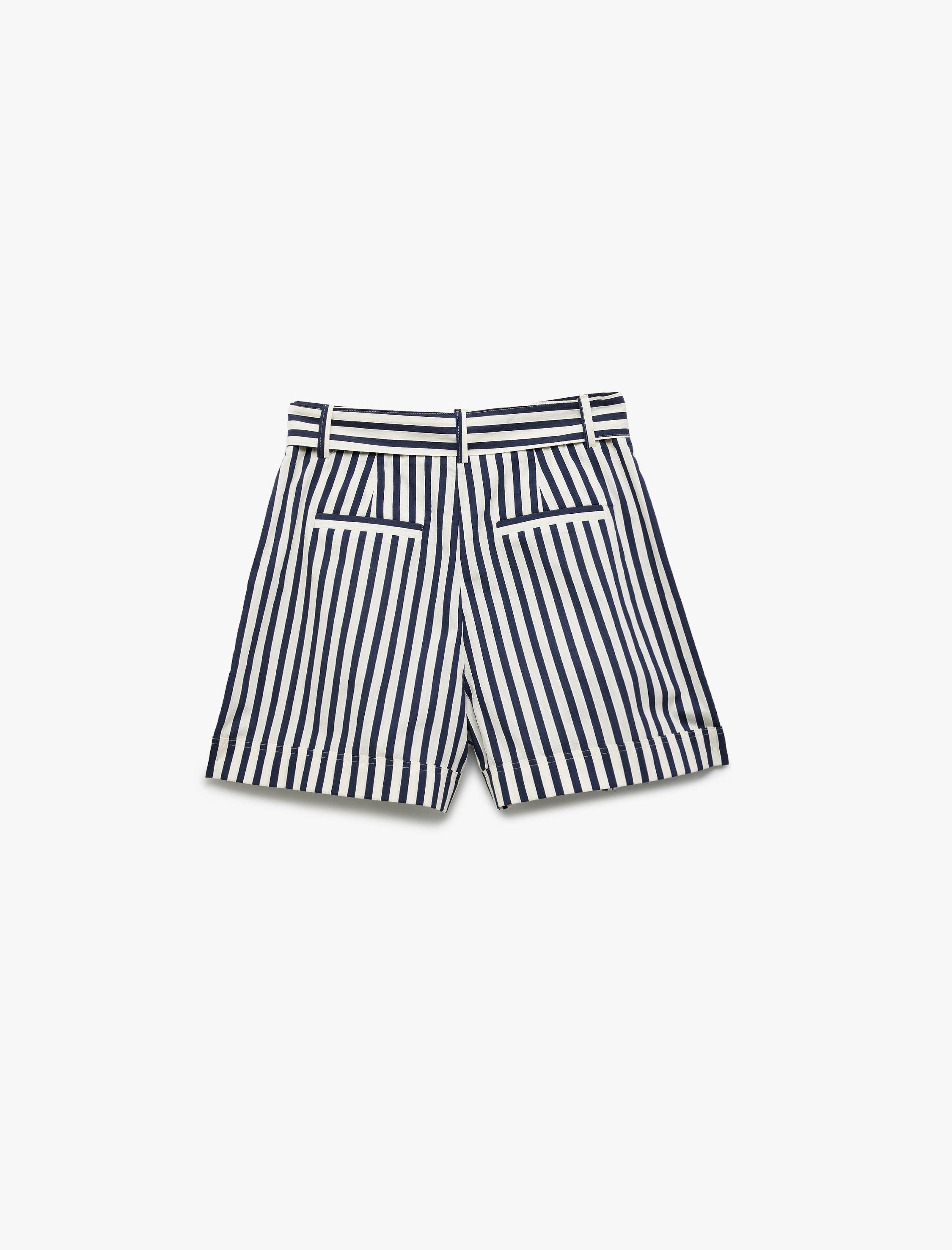   Koton X Sima Tarkan - Pamuklu Cepli Kemerli Mini Poplin Şort