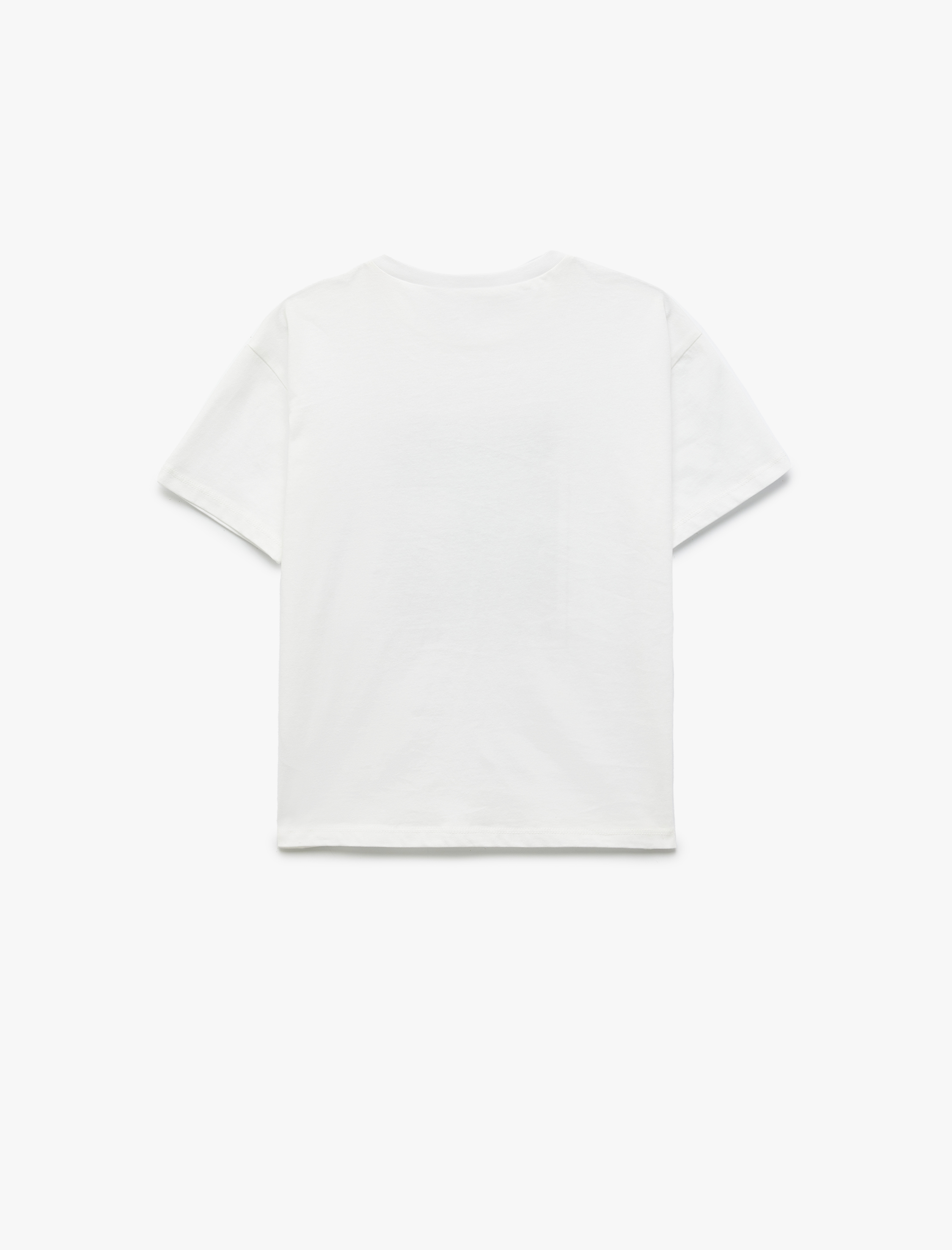  Erkek Çocuk Pamuklu Bisiklet Yaka Kısa Kollu Atatürk Baskılı Tişört