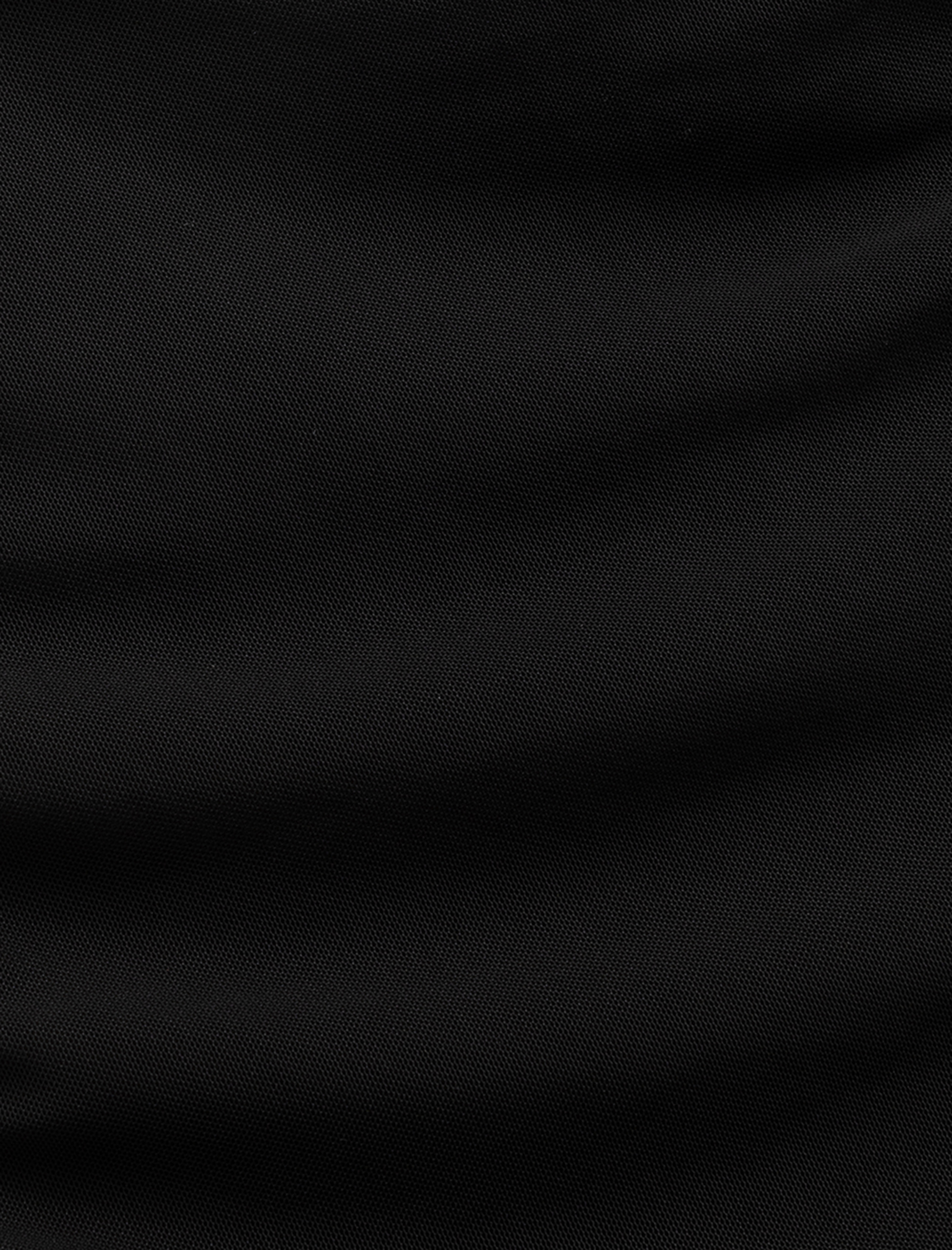   Slim Fit Bağlama Detaylı Tül Detaylı Tek Omuz Bluz