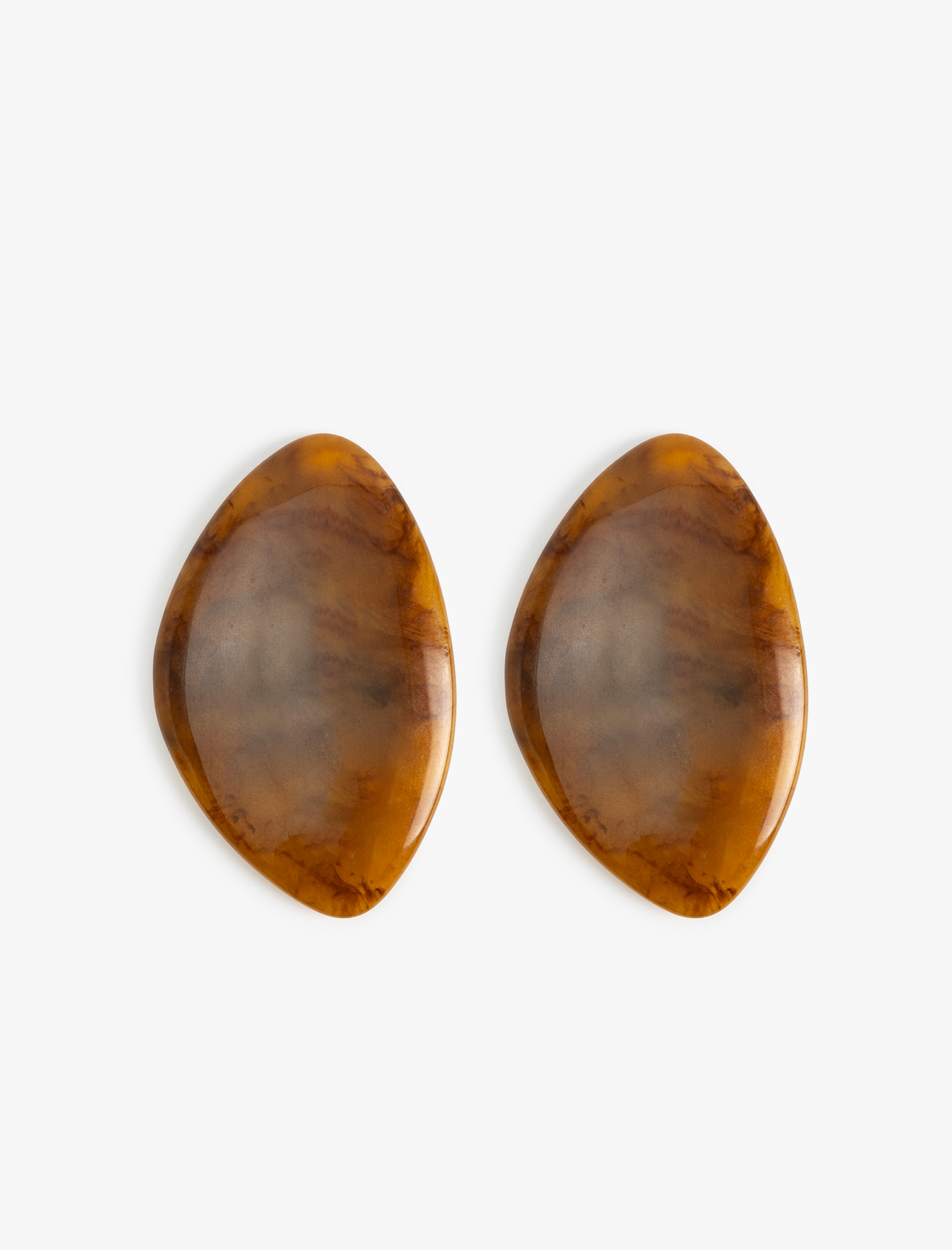  Kadın Büyük Boy Oval Küpe - Koton X Sima Tarkan