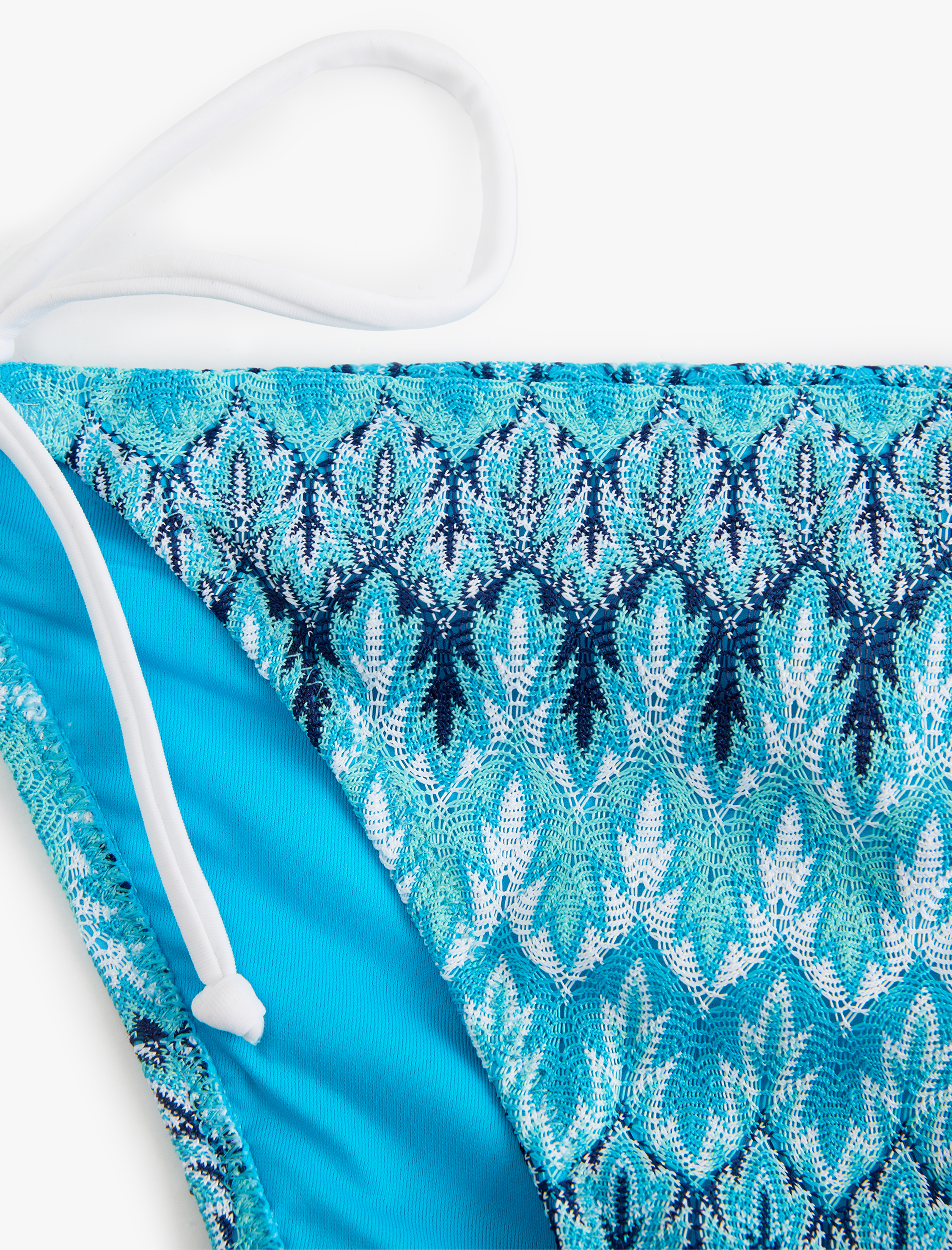   İpli Desenli Bikini Altı
