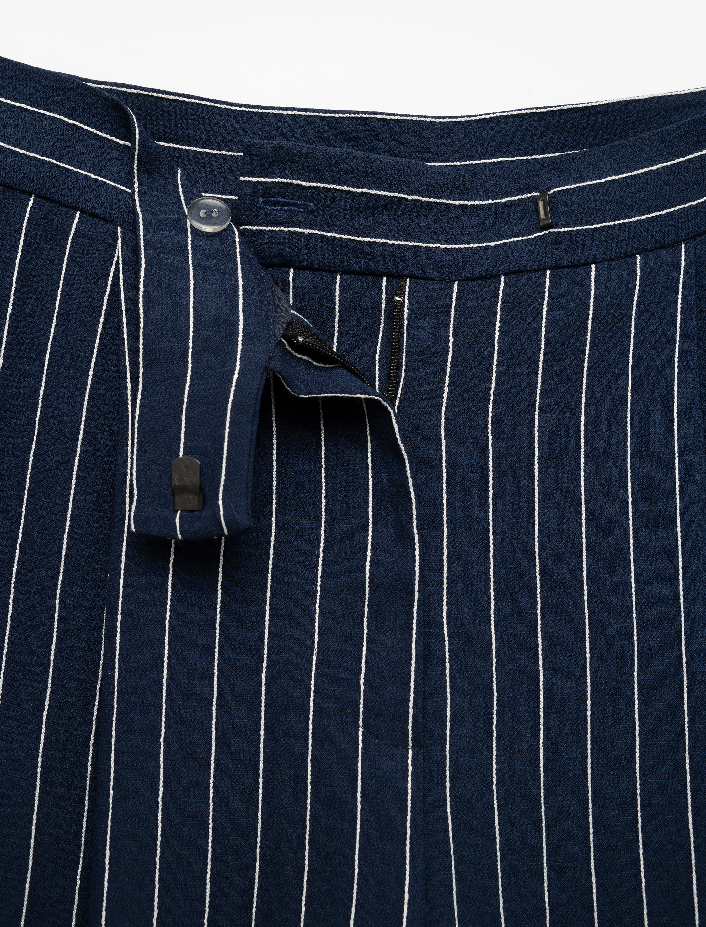   Koton X Sima Tarkan -  Viskon Kumaş Cepli Geniş Paça Palazzo Pantolon