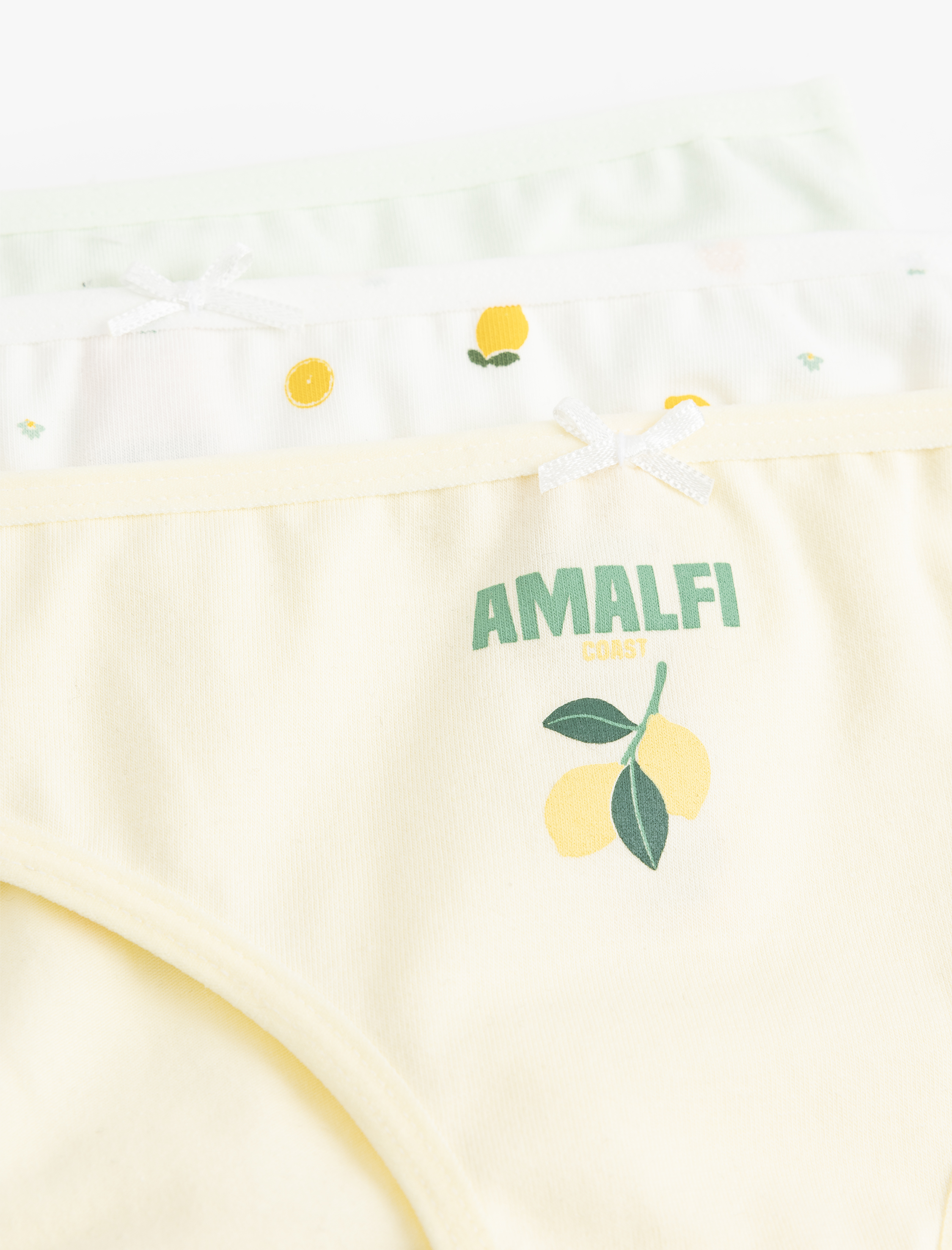   Pamuklu 3'lü Baskılı Kadın Külot Seti