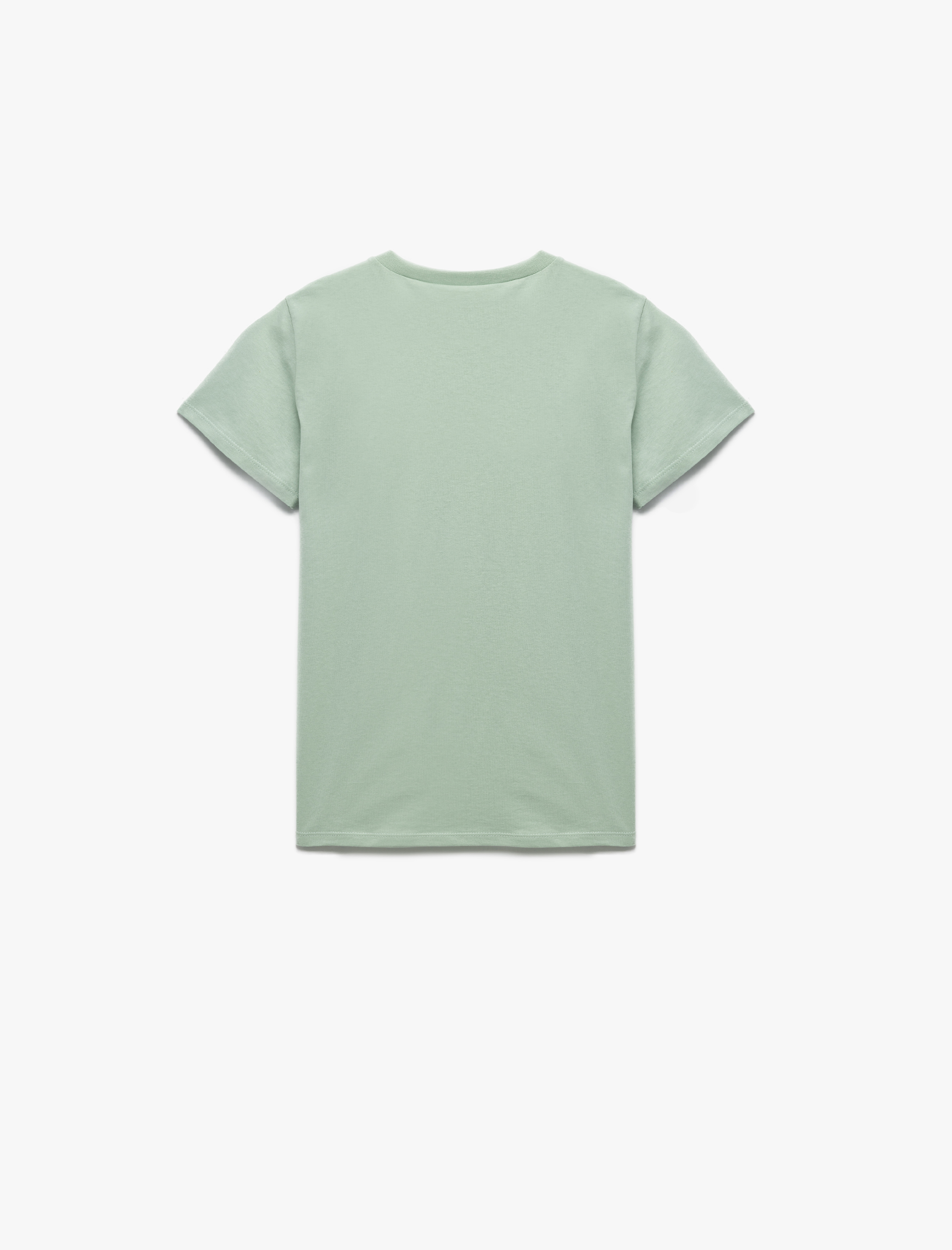  Erkek Çocuk Pamuklu Bisiklet Yaka Kısa Kollu Baskılı Tişört