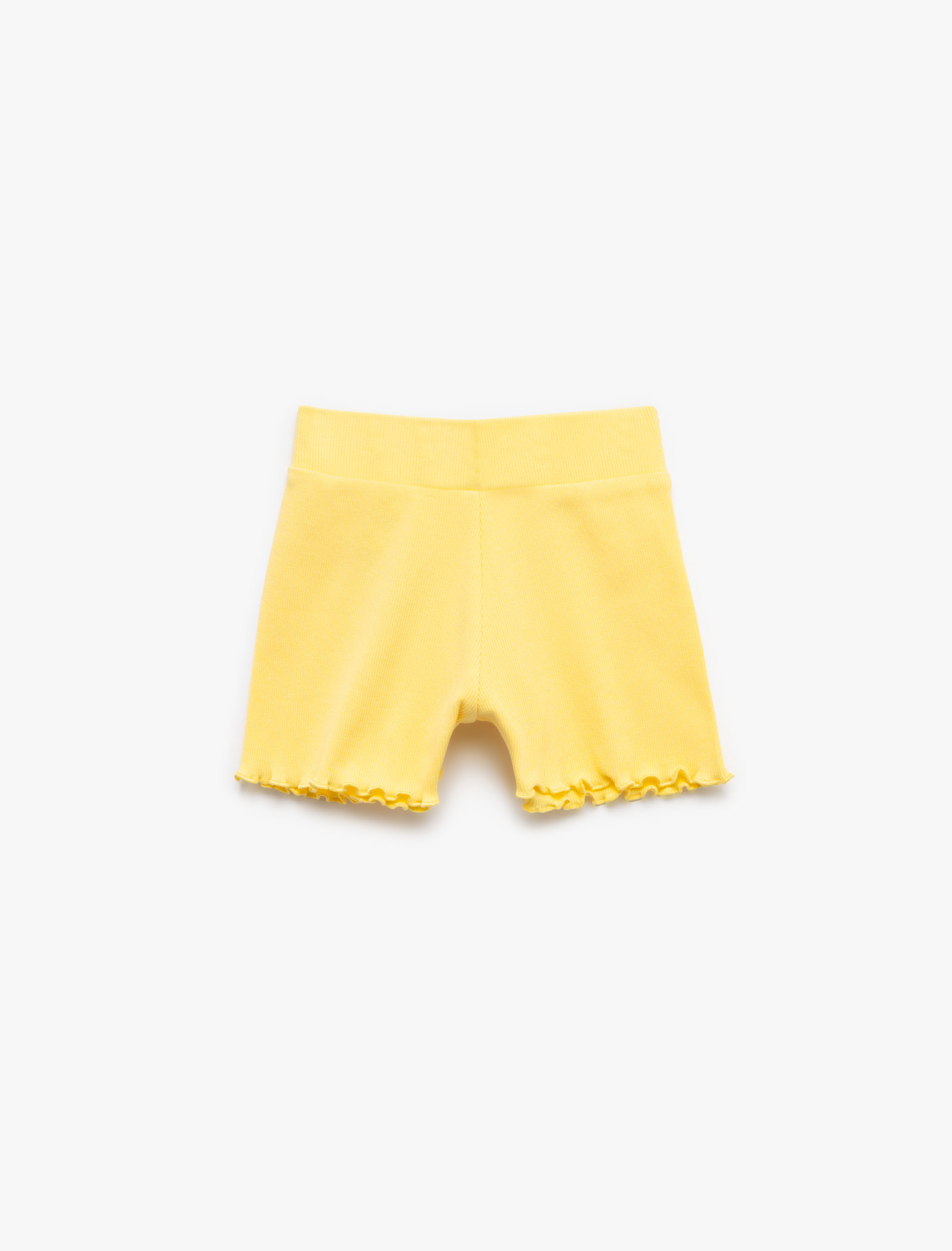  Kız Çocuk Kaşkorse Pamuklu Fiyonklu Mini Şort