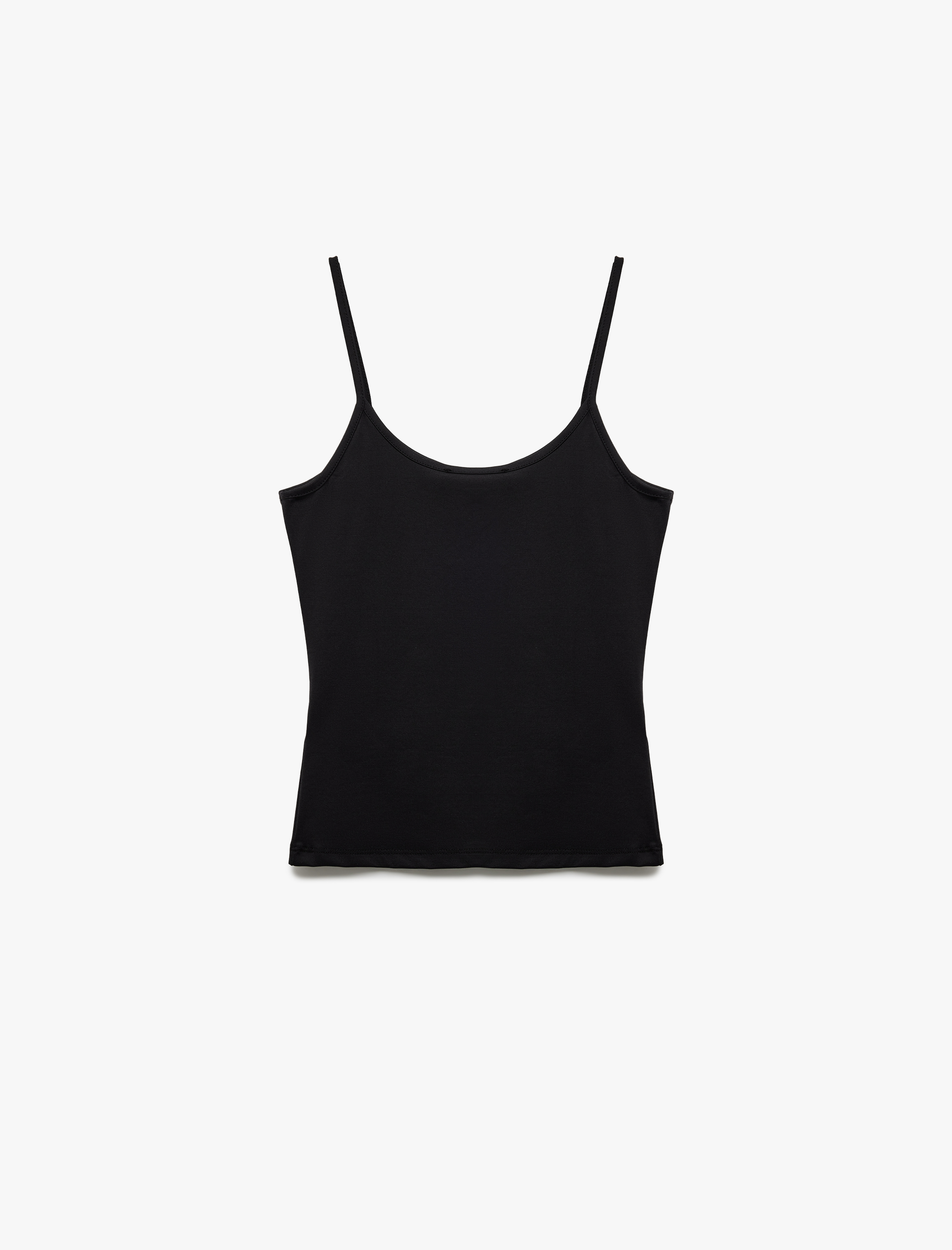   Dar Kesim Askılı U Yaka Basic Atlet