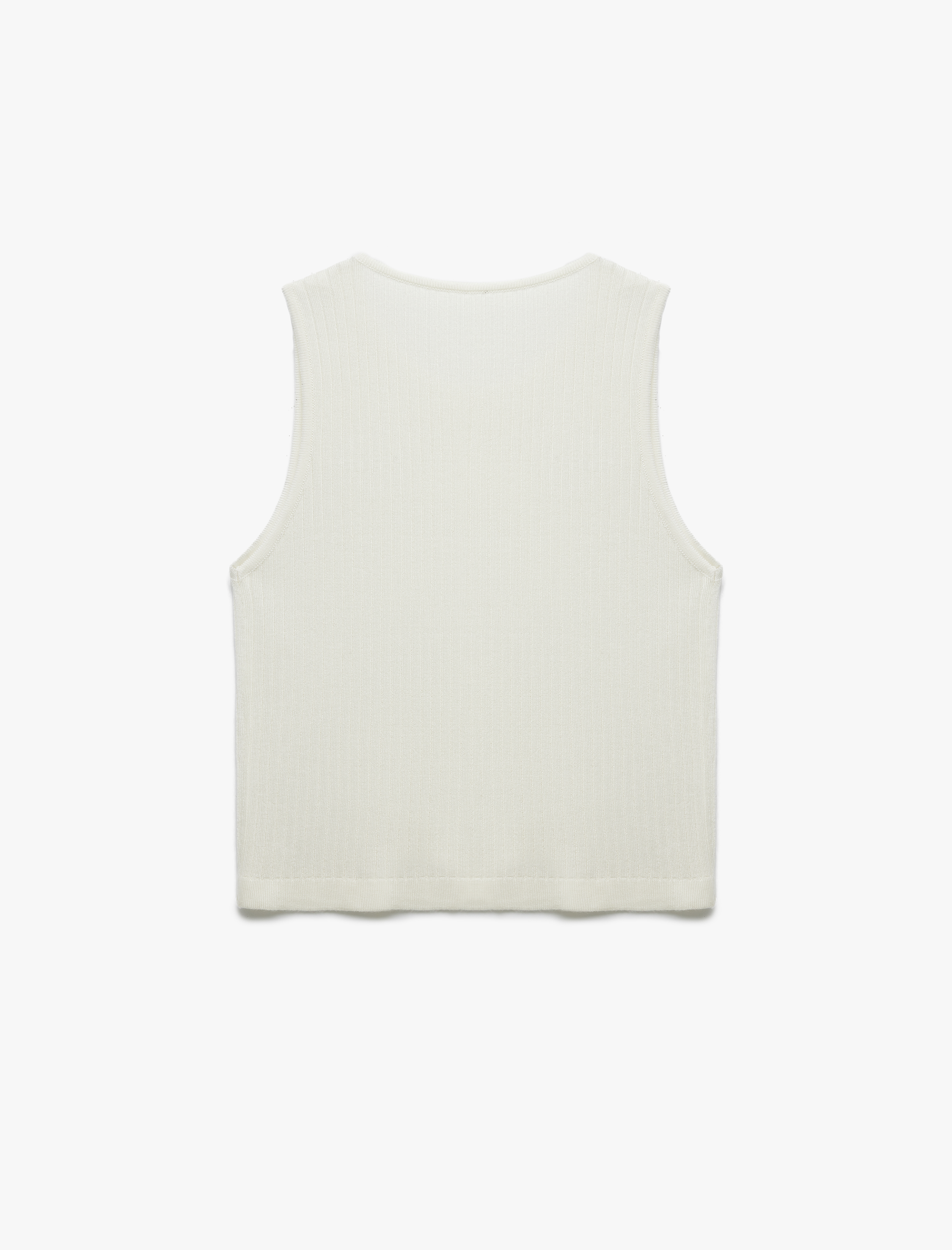   Koton X Sima Tarkan - Pul Payet İşlemeli Bisiklet Yaka Kolsuz Triko Atlet