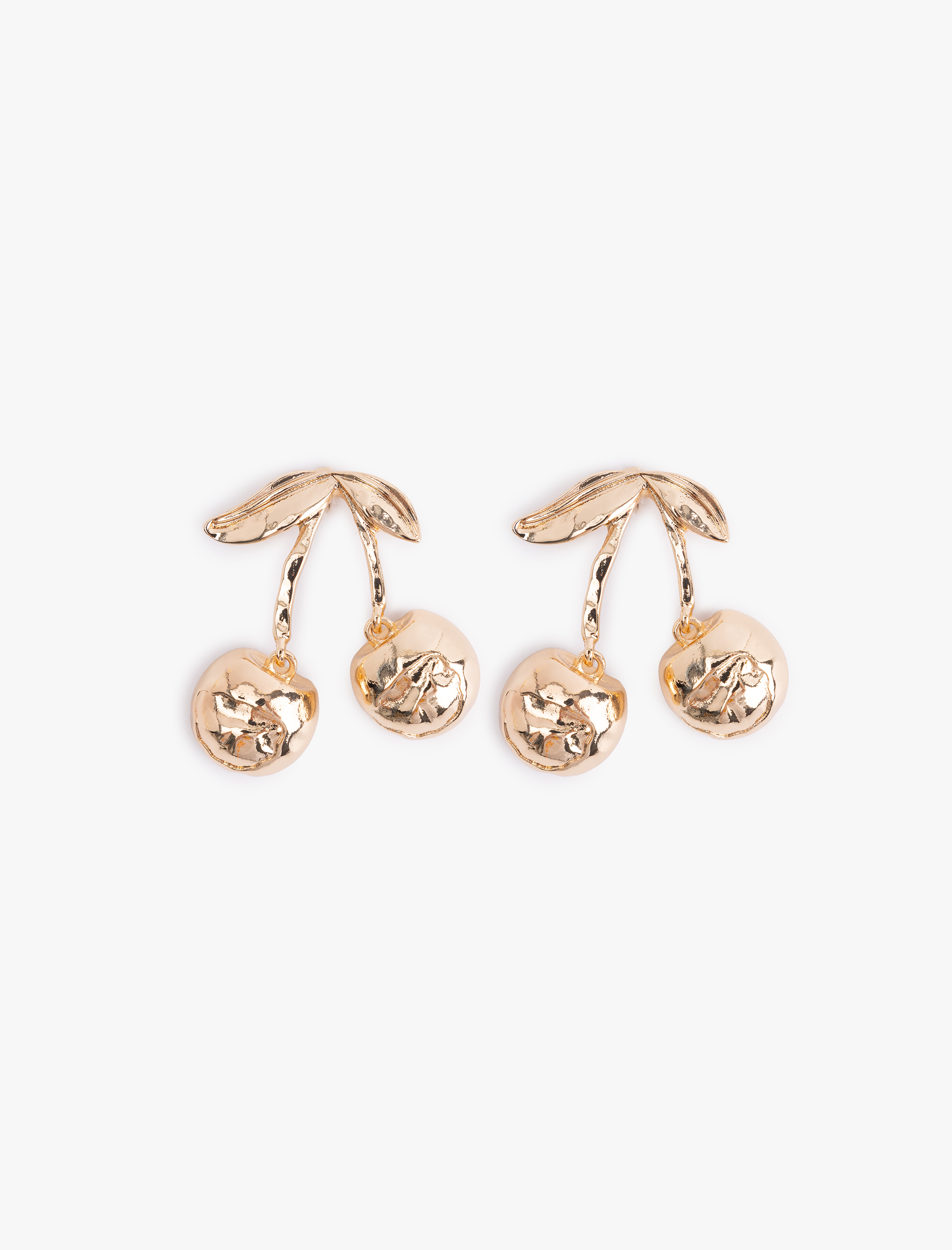  Kadın Çelik Karışımlı Kiraz Küpe