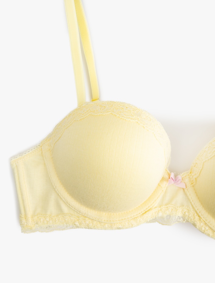  Modal Kumaş Destekli Ekstra Dolgulu Sütyen