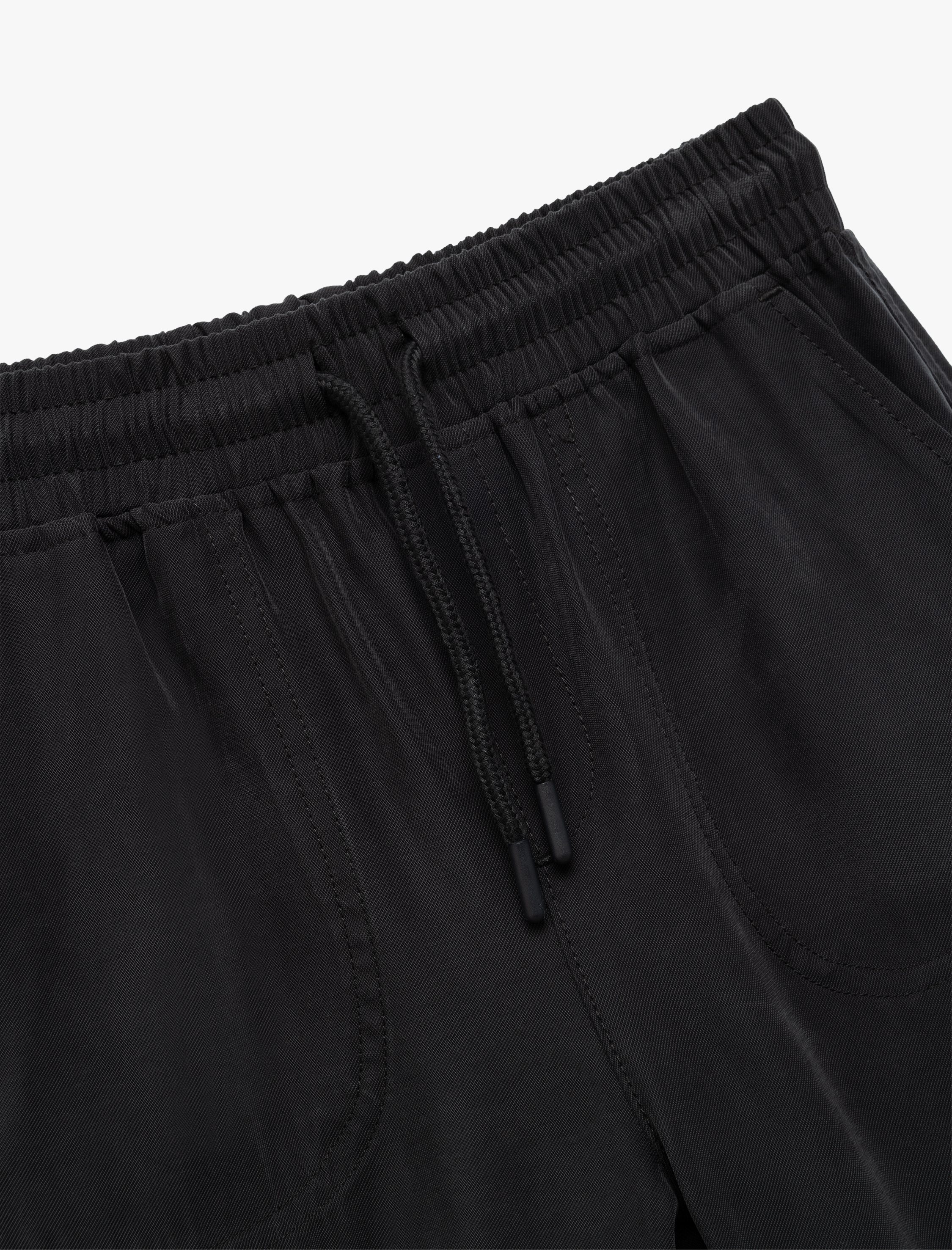  Erkek Çocuk Viskon Cep Detaylı Beli Bağcıklı Basic Şort