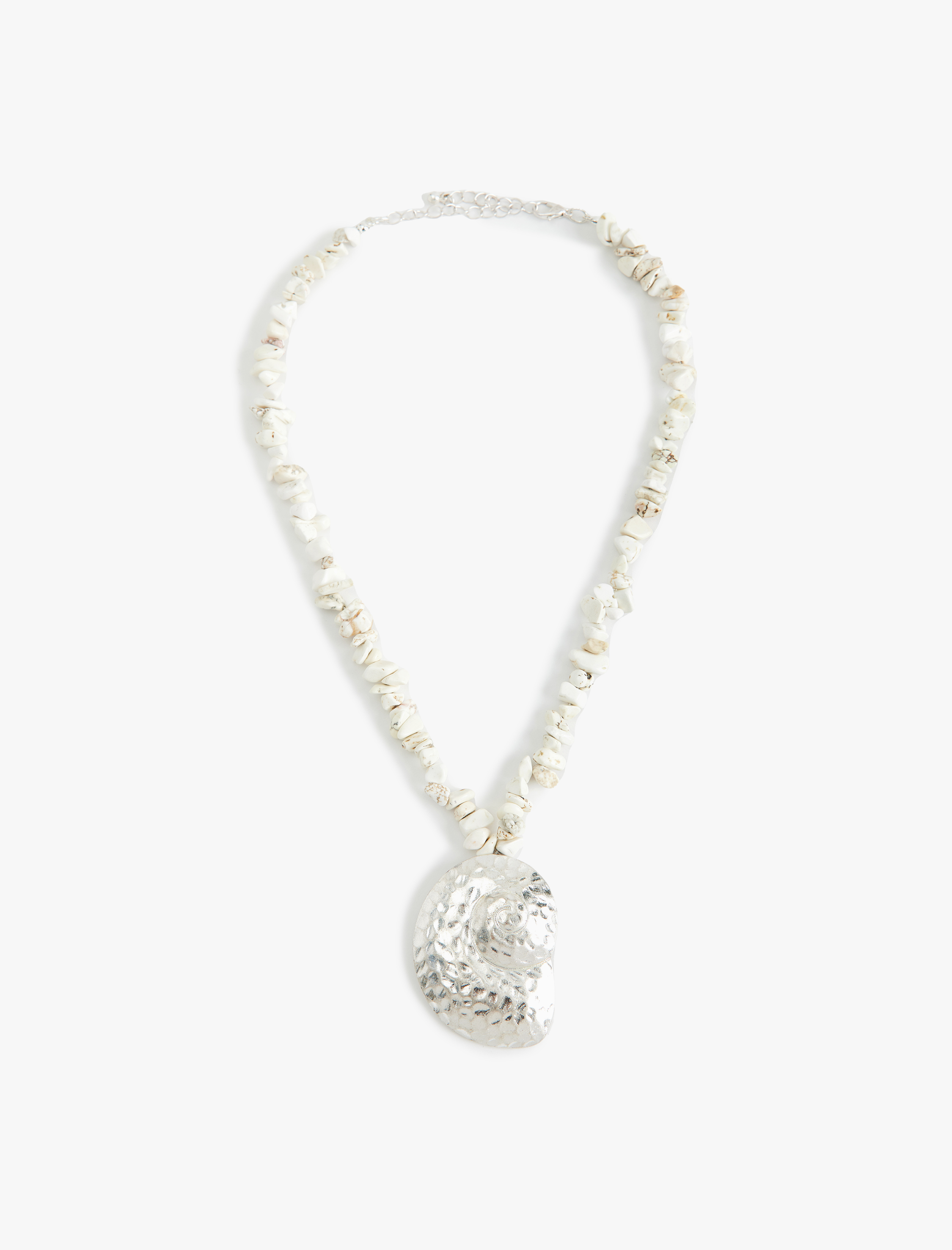  Kadın Deniz Kabuğu Detaylı Taşlı Kolye - Koton X Sima Tarkan