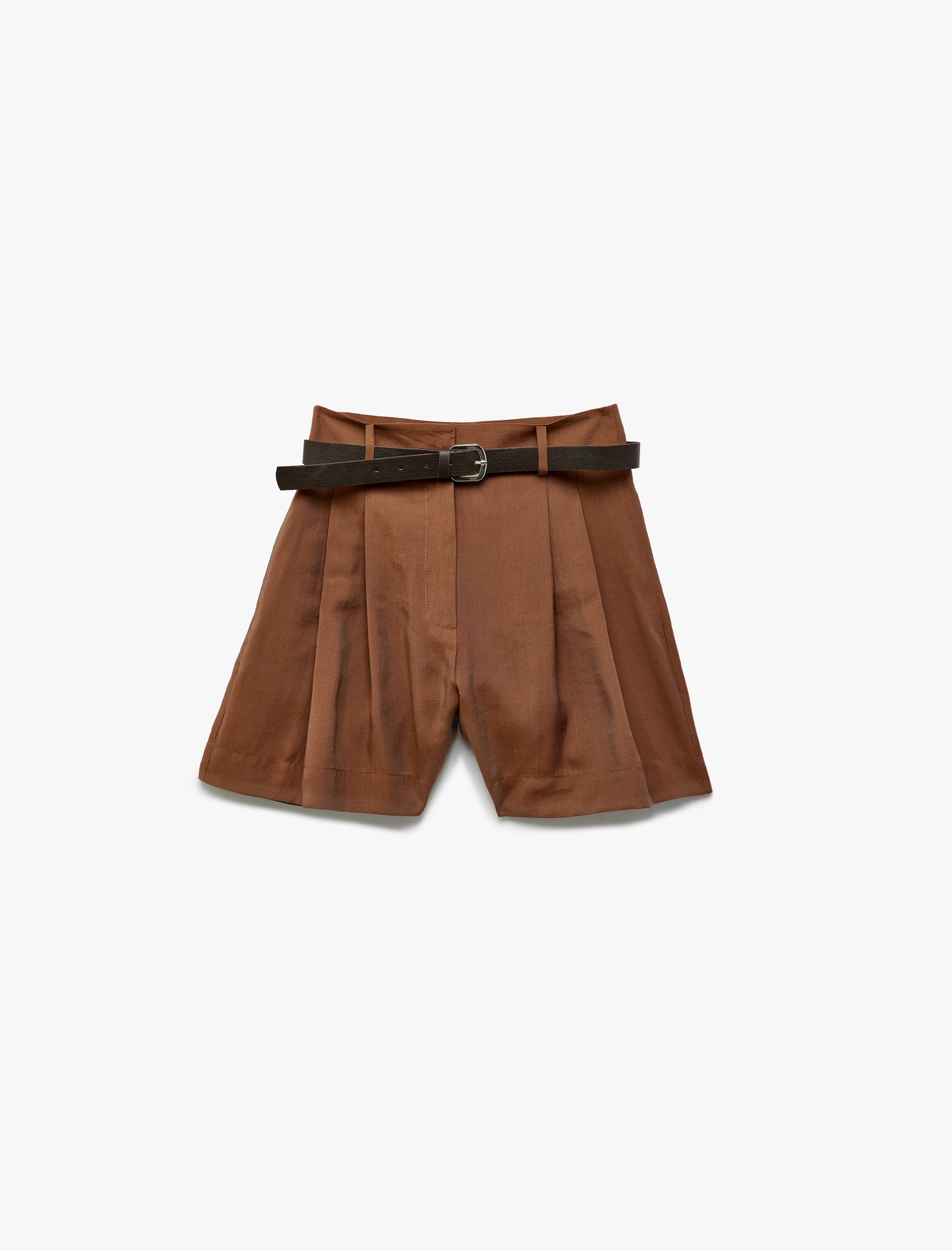   Koton X Sima Tarkan - Modal Kumaş Pile Detaylı Mini Cepli Şort