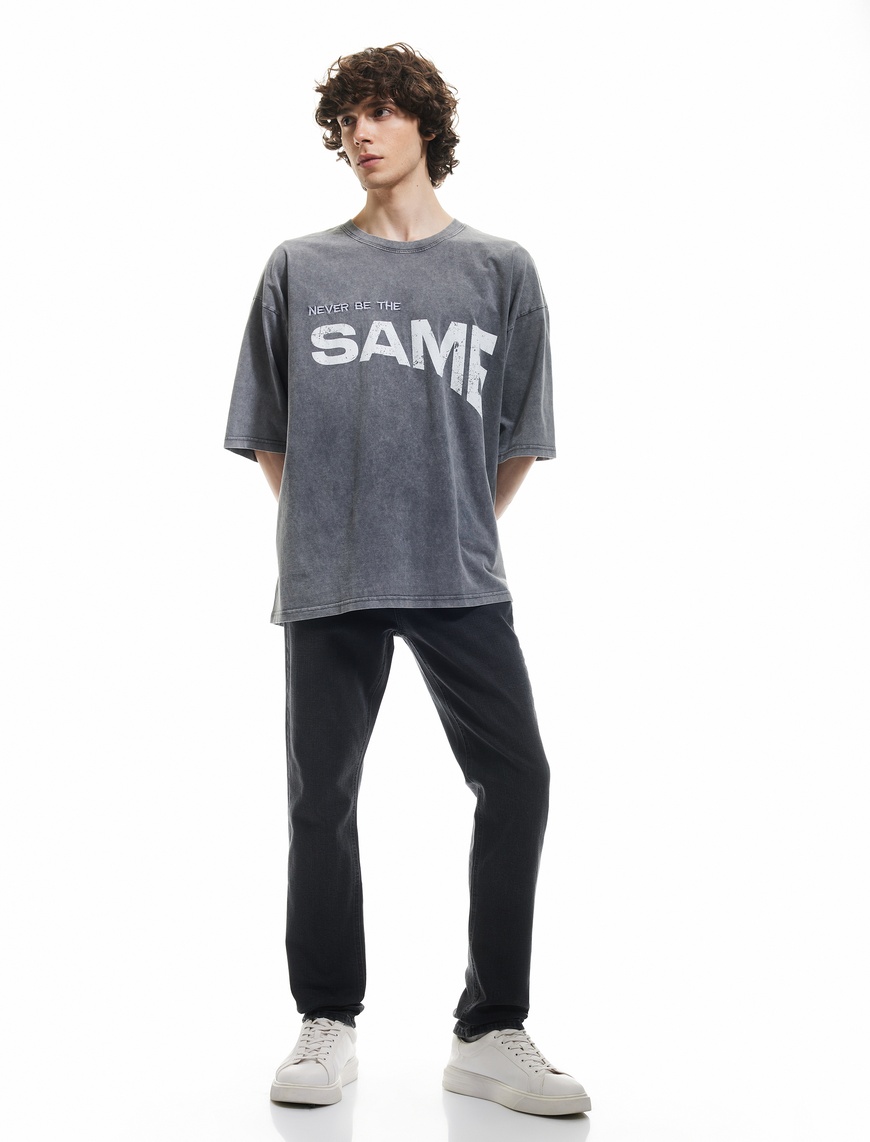   Normal Bel Pamuklu Slim Fit Jean Pantolon - Brad Jean