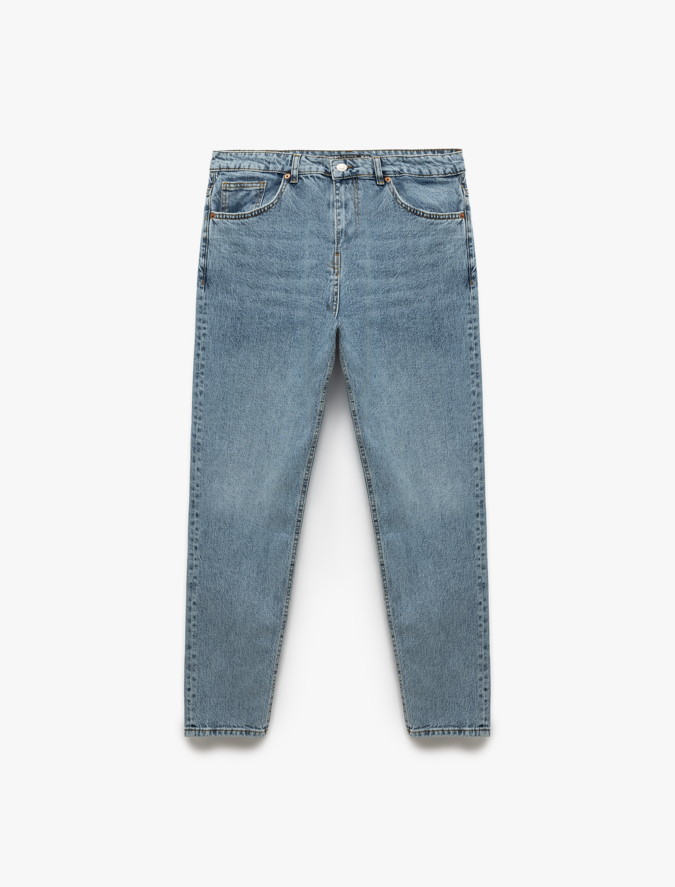   Normal Bel Pamuklu Tapered Fit Jean Pantolon - Joe Jean