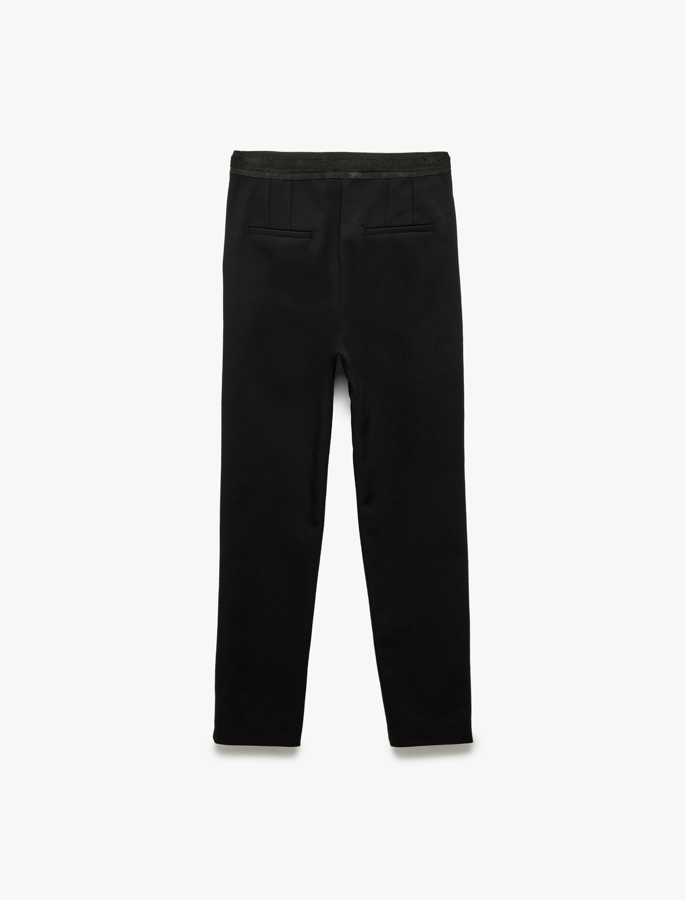   Yüksek Bel Slim Fit Cigarette Pantolon