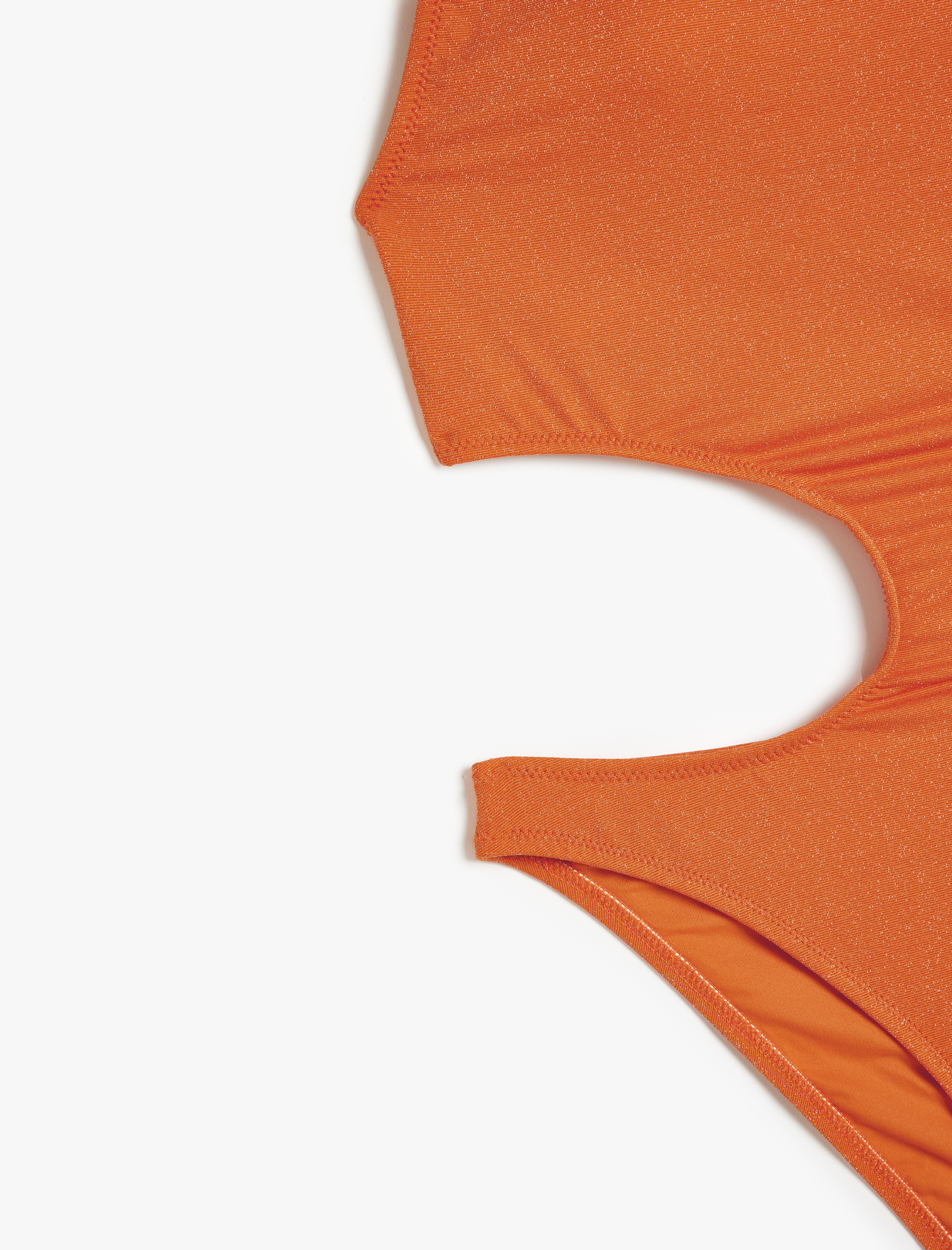   Parıltılı Mayokini Halter Yaka Arkası Çapraz Kalın Askılı