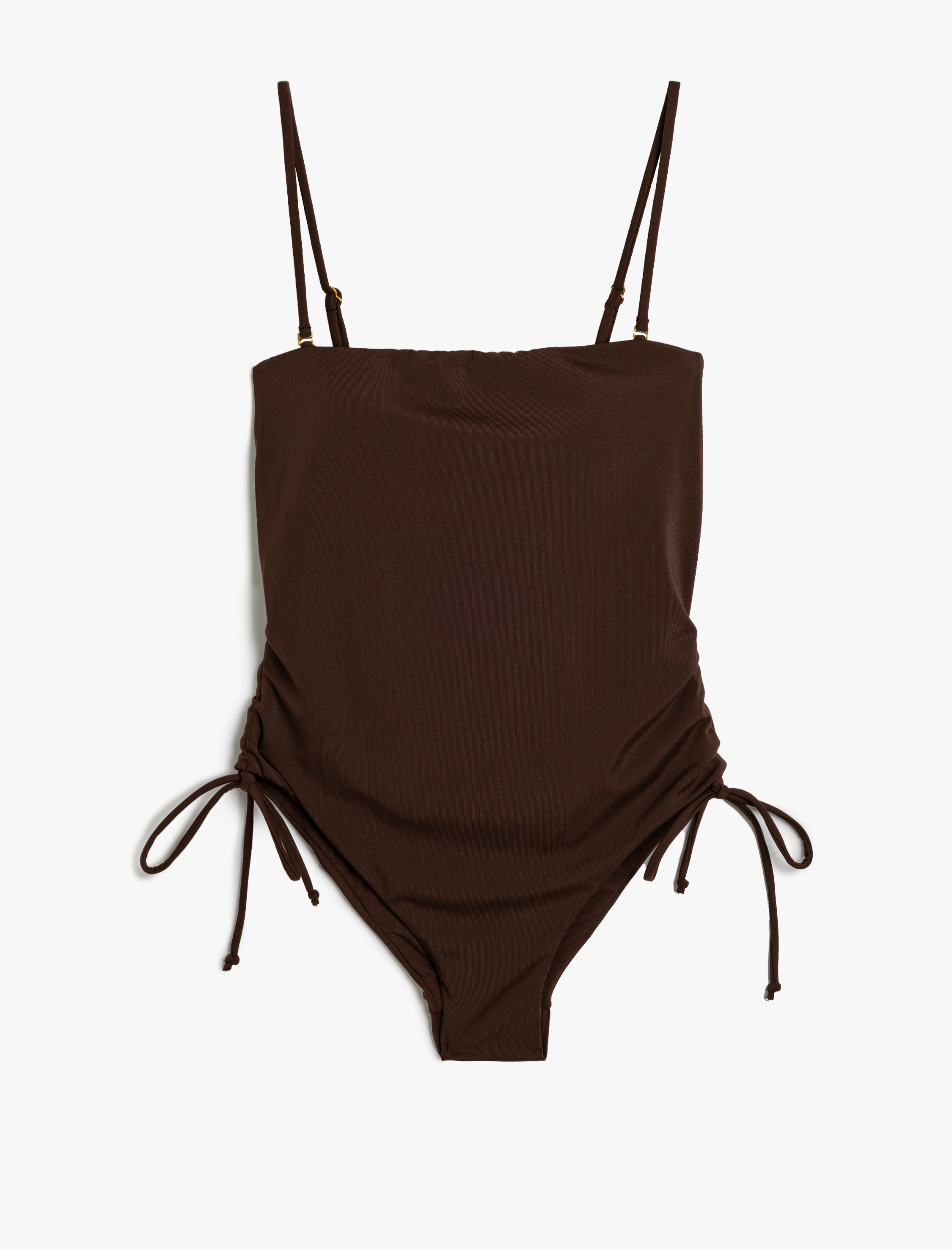   Koton X Sima Tarkan - Straplez Mayo Dokulu Çıkarılabilir Askı Detaylı