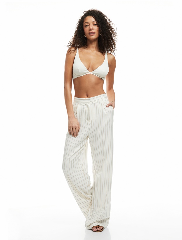 Dokulu Fitilli Balenli Bikini Üstü_1