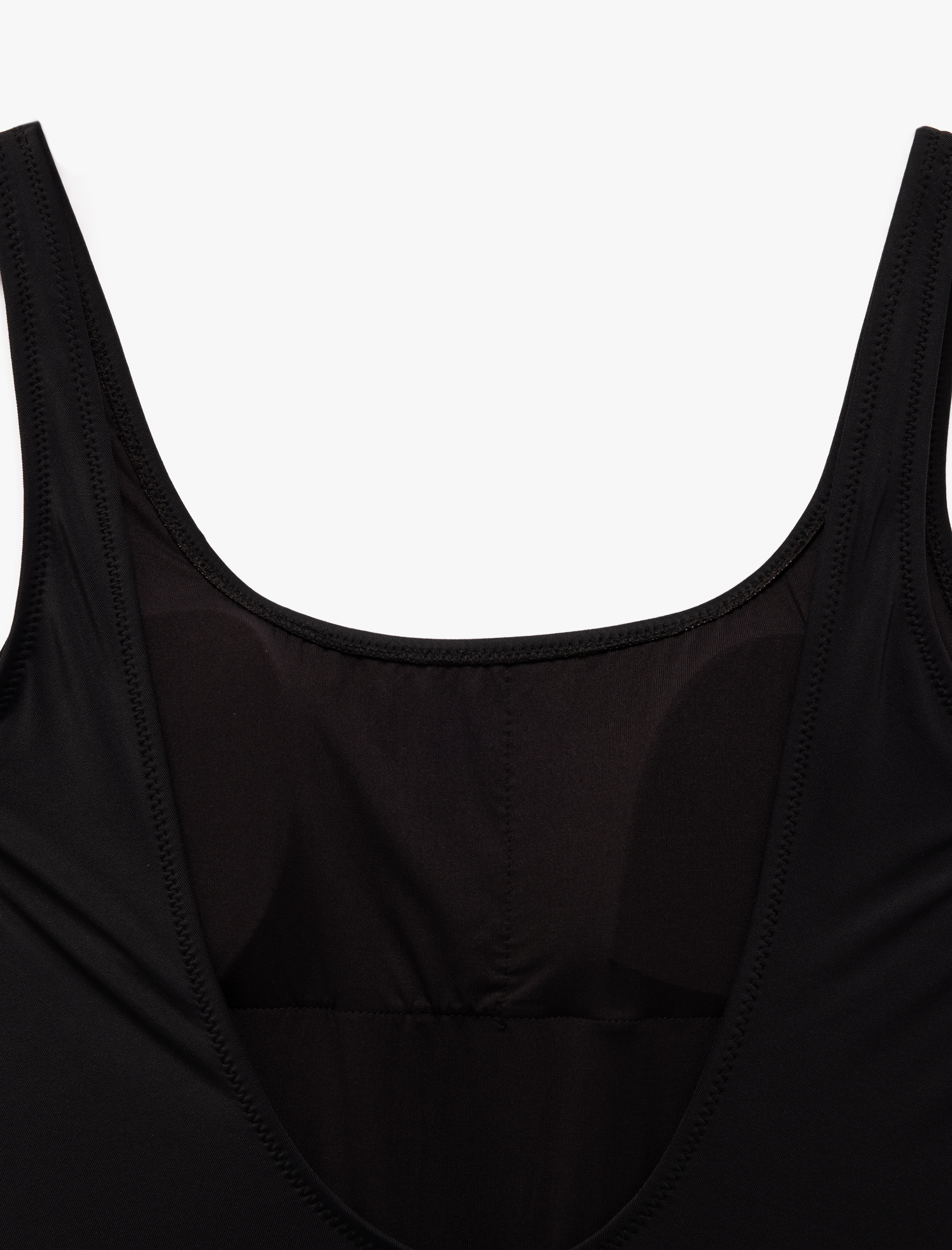   Kalın Askılı U Yaka Fit Mayo