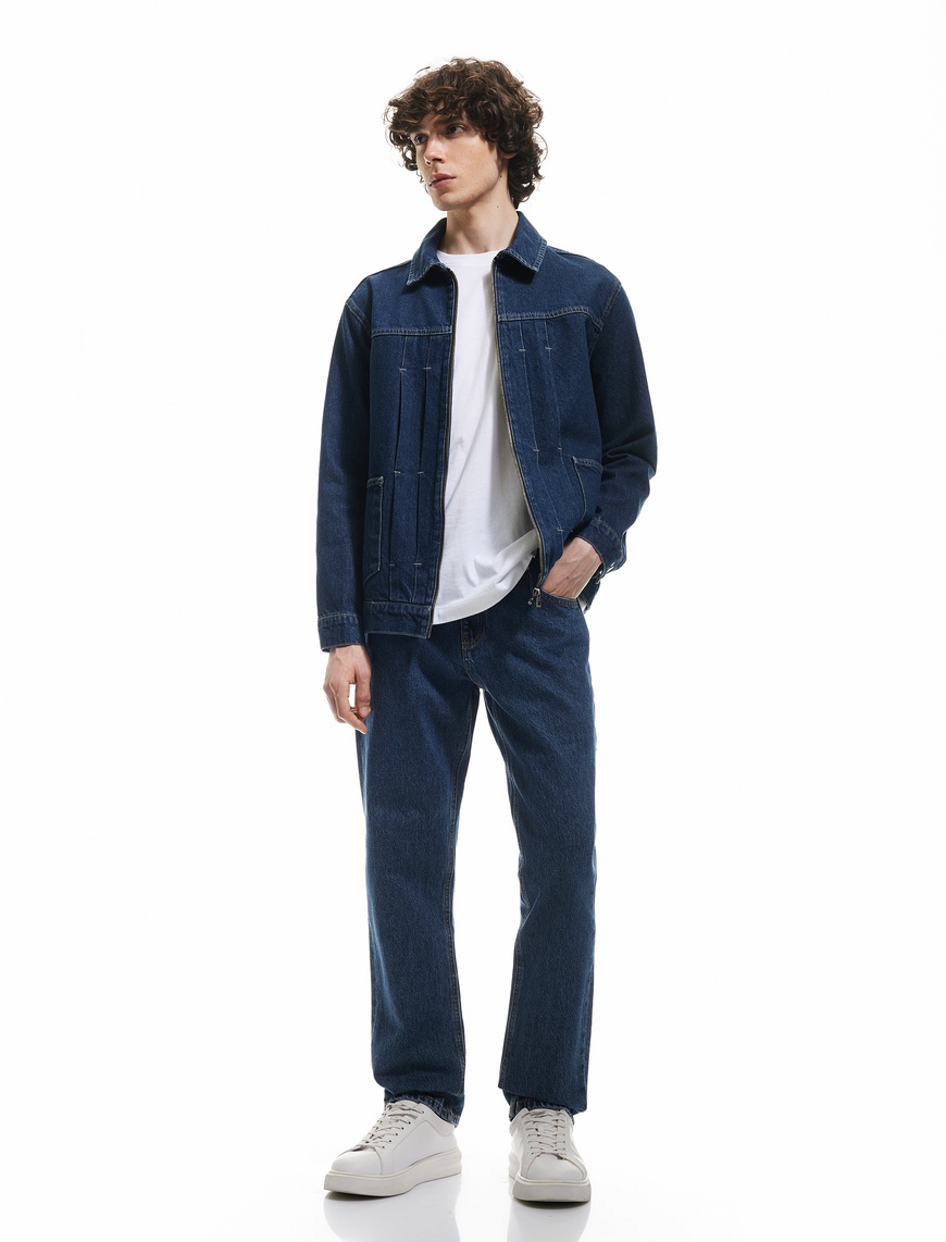   Normal Bel Pamuklu 90's Slim Fit Jean Pantolon - Howland Jean