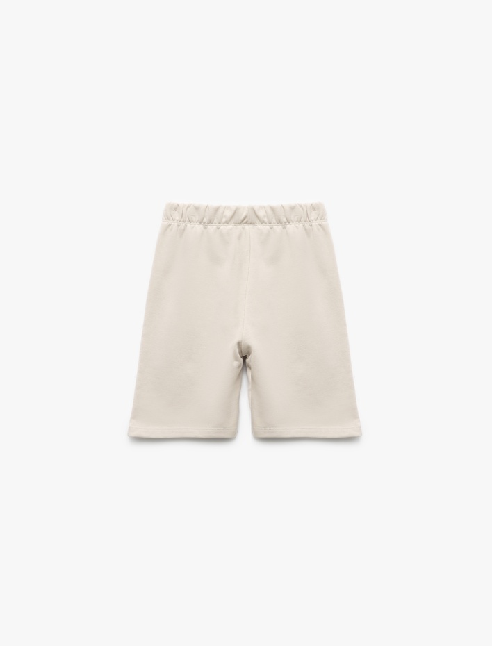 Erkek Çocuk Pamuklu Beli Lastikli Basic Şort