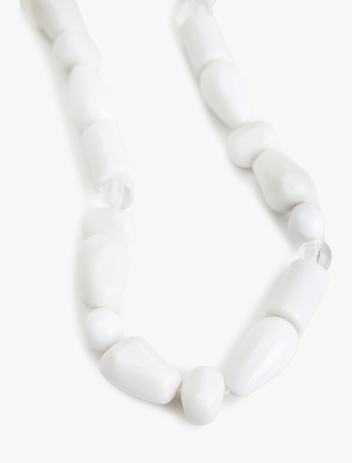 Kadın Doğal Taş Görünümlü Kolye