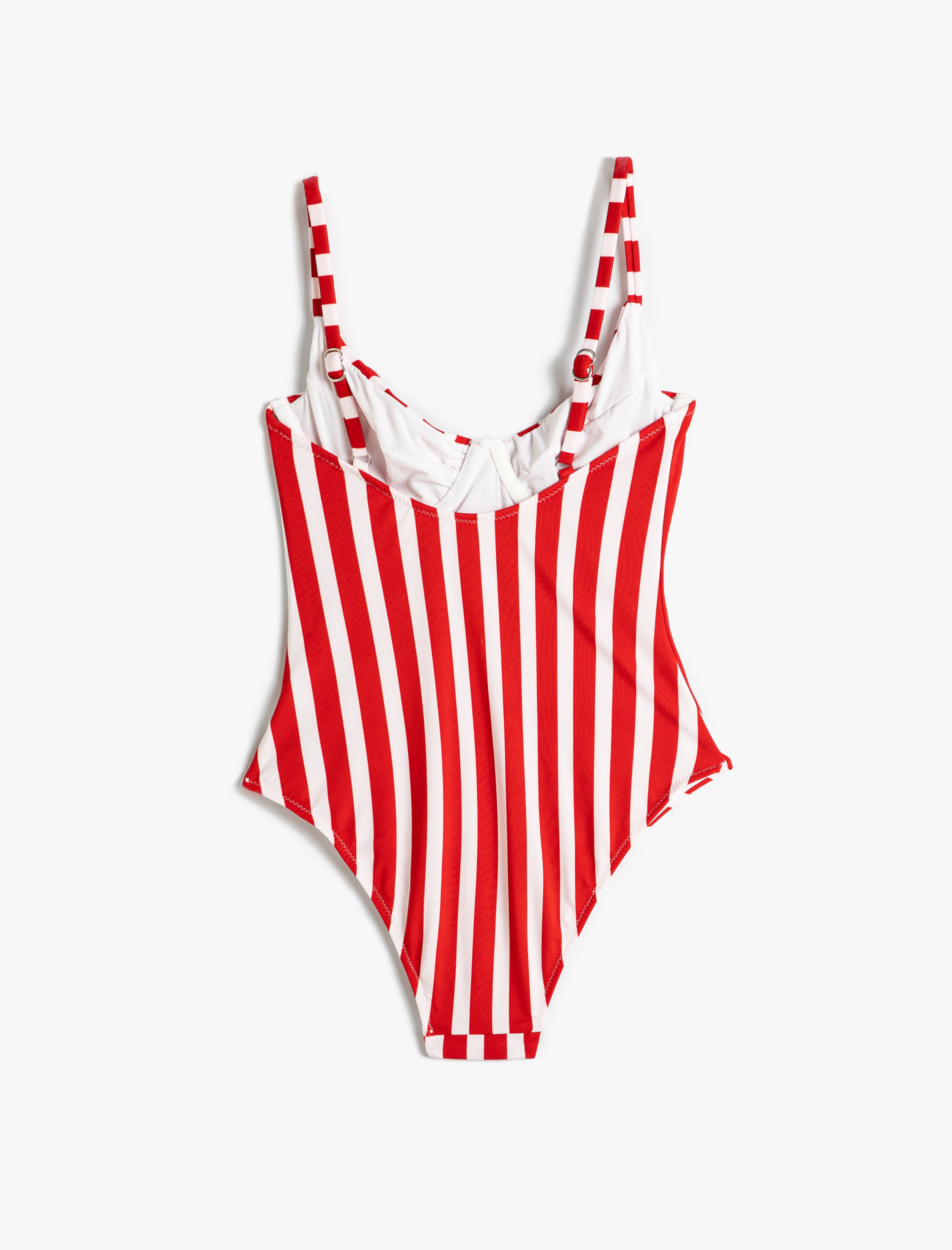   Koton X Sima Tarkan - Kalp Yaka Mayo Balenli İnce Askılı