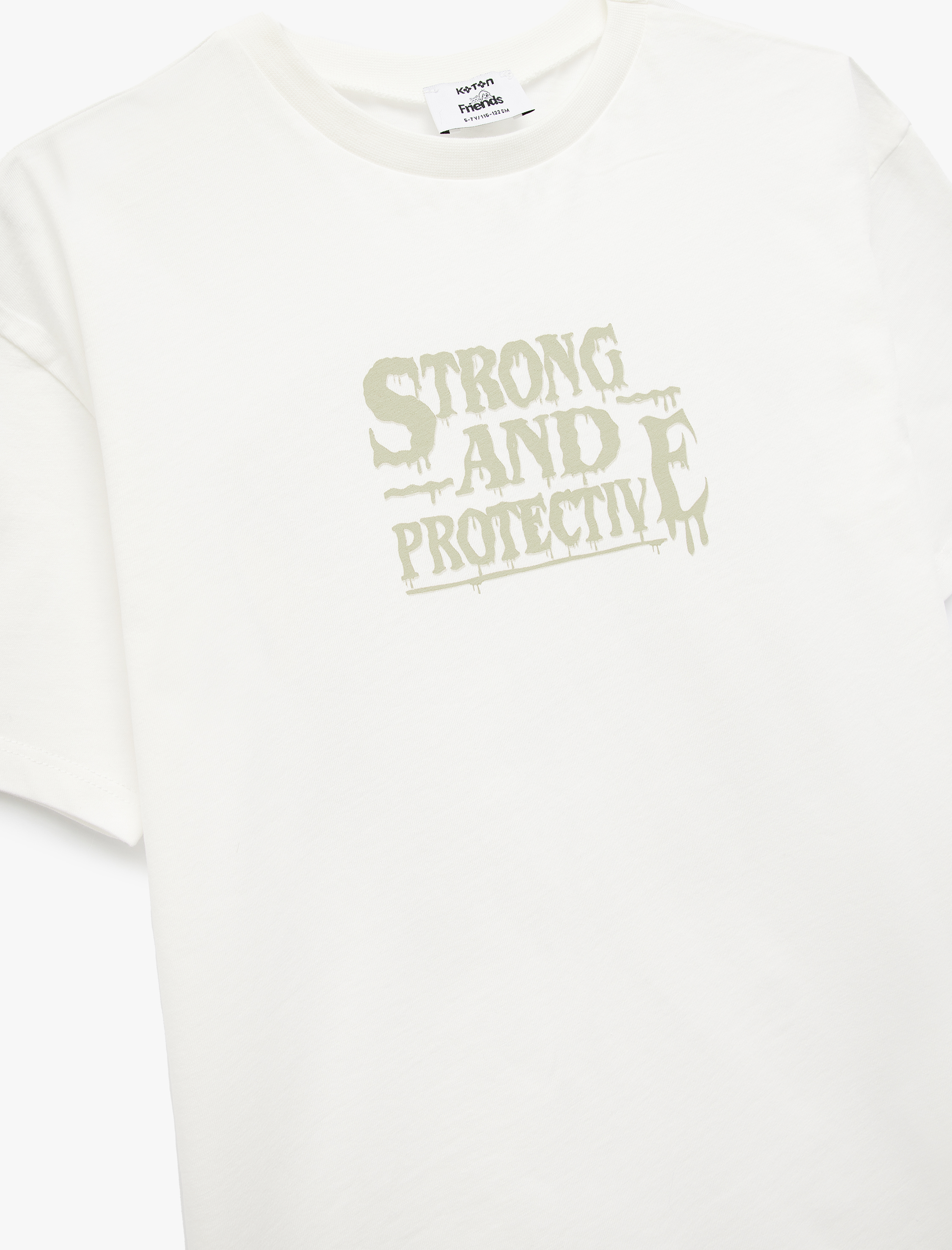  Erkek Çocuk Baskılı Kısa Kollu Bisiklet Yaka Pamuklu Tişört