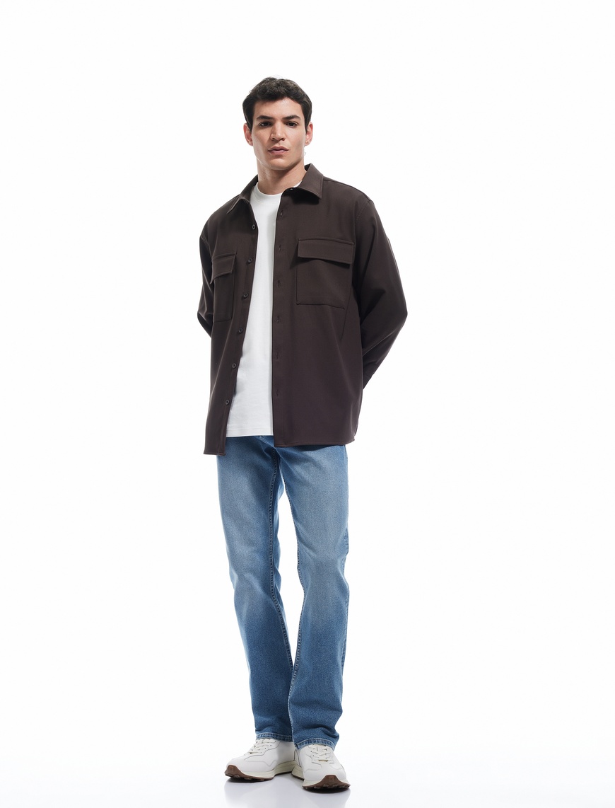   Pamuklu Normal Bel Straight Fit Jean Pantolon - Mark Jean