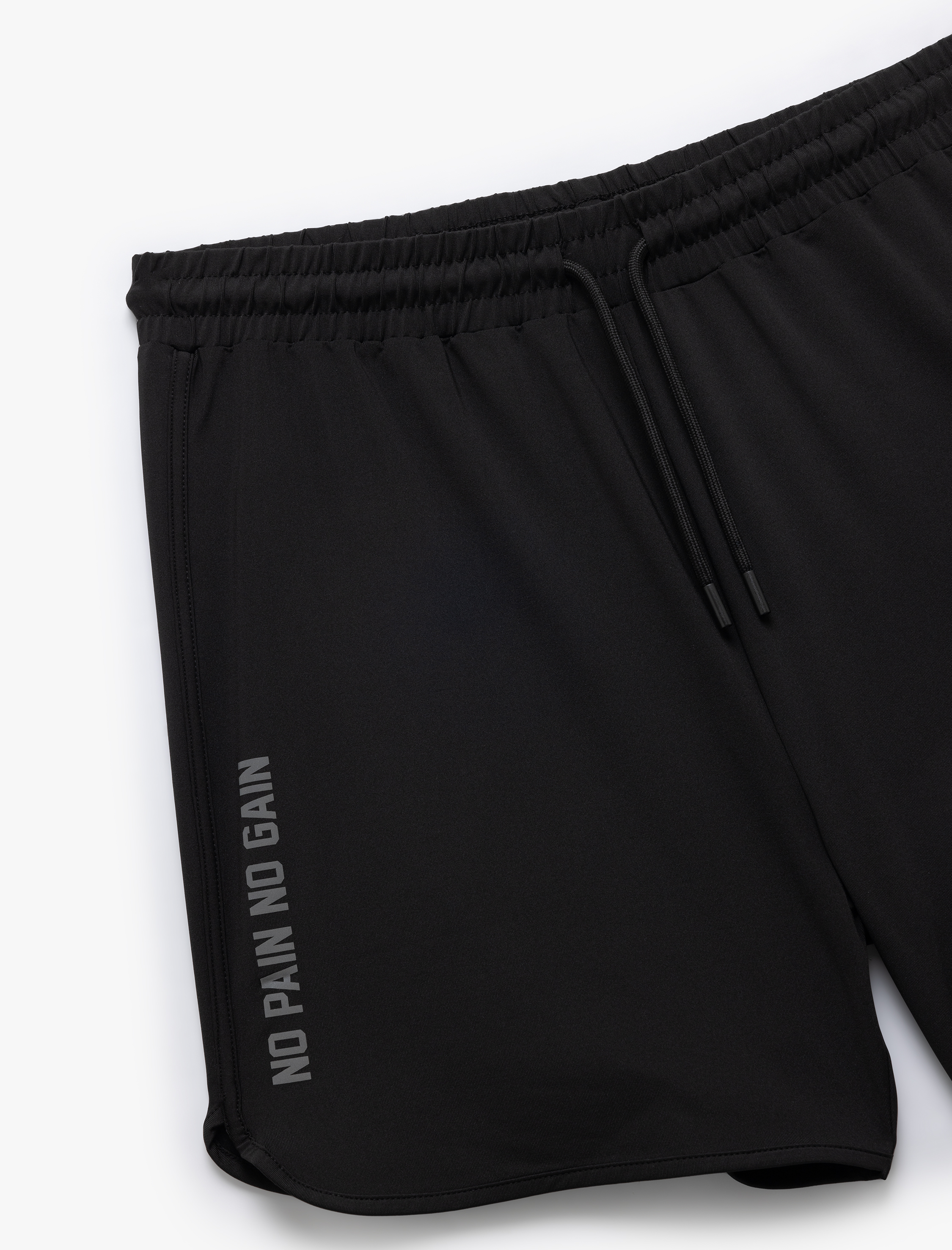   Baskılı Cep Detaylı Beli Bağcıklı Spor Şort