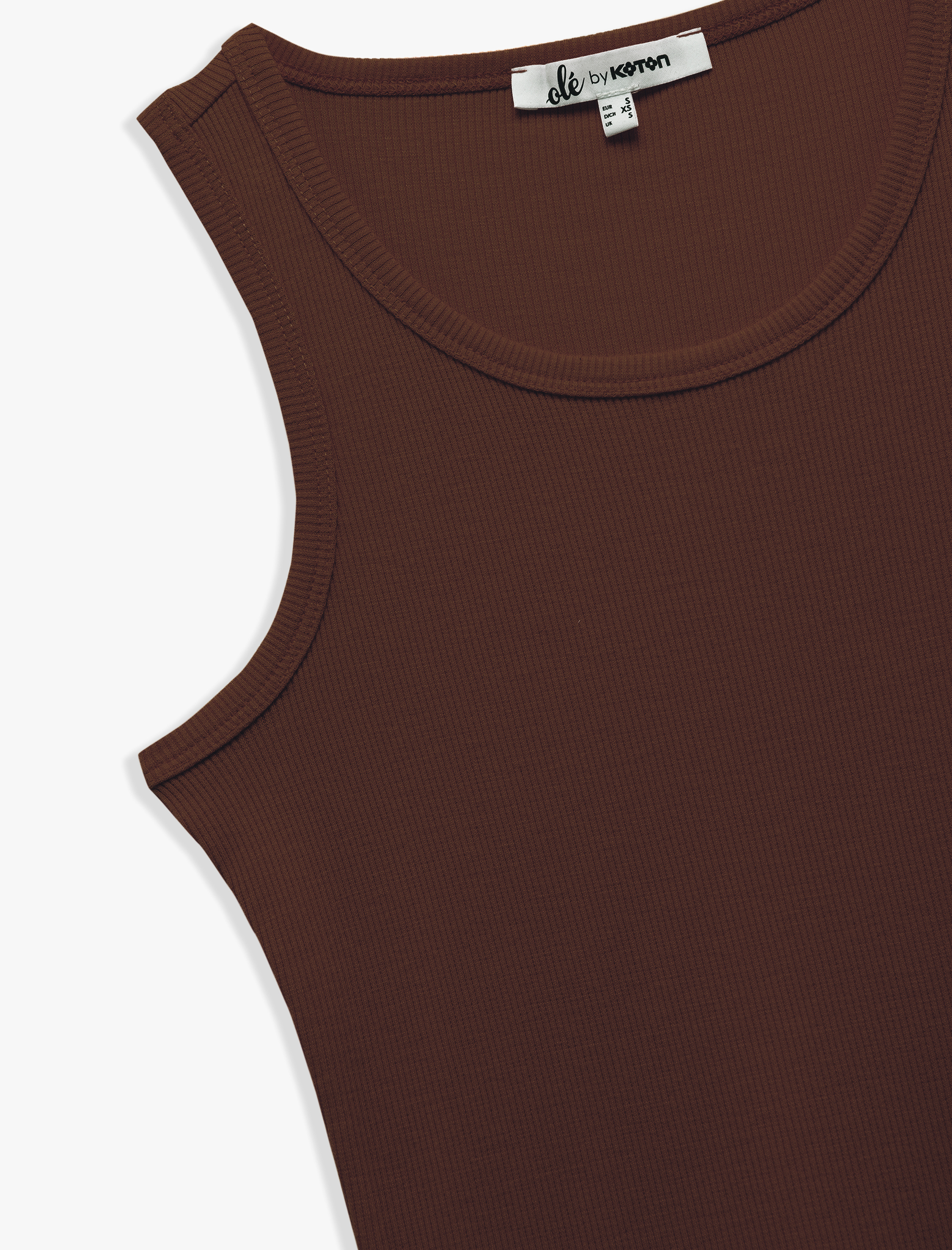   Dar Kesim Bisiklet Yaka Kaşkorse Viskon Karışımlı Basic Kolsuz Atlet