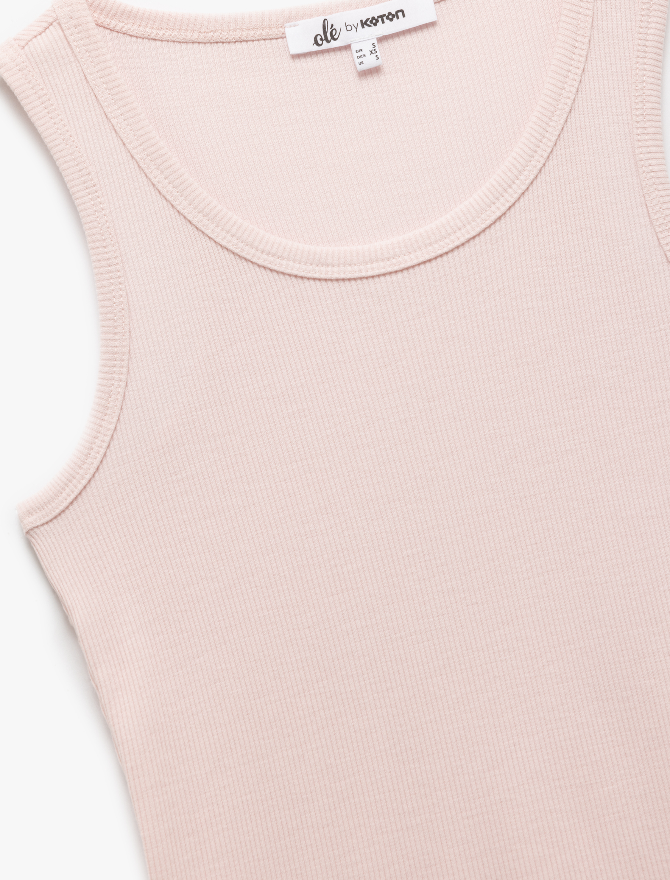   Dar Kesim Bisiklet Yaka Kaşkorse Viskon Karışımlı Basic Kolsuz Atlet