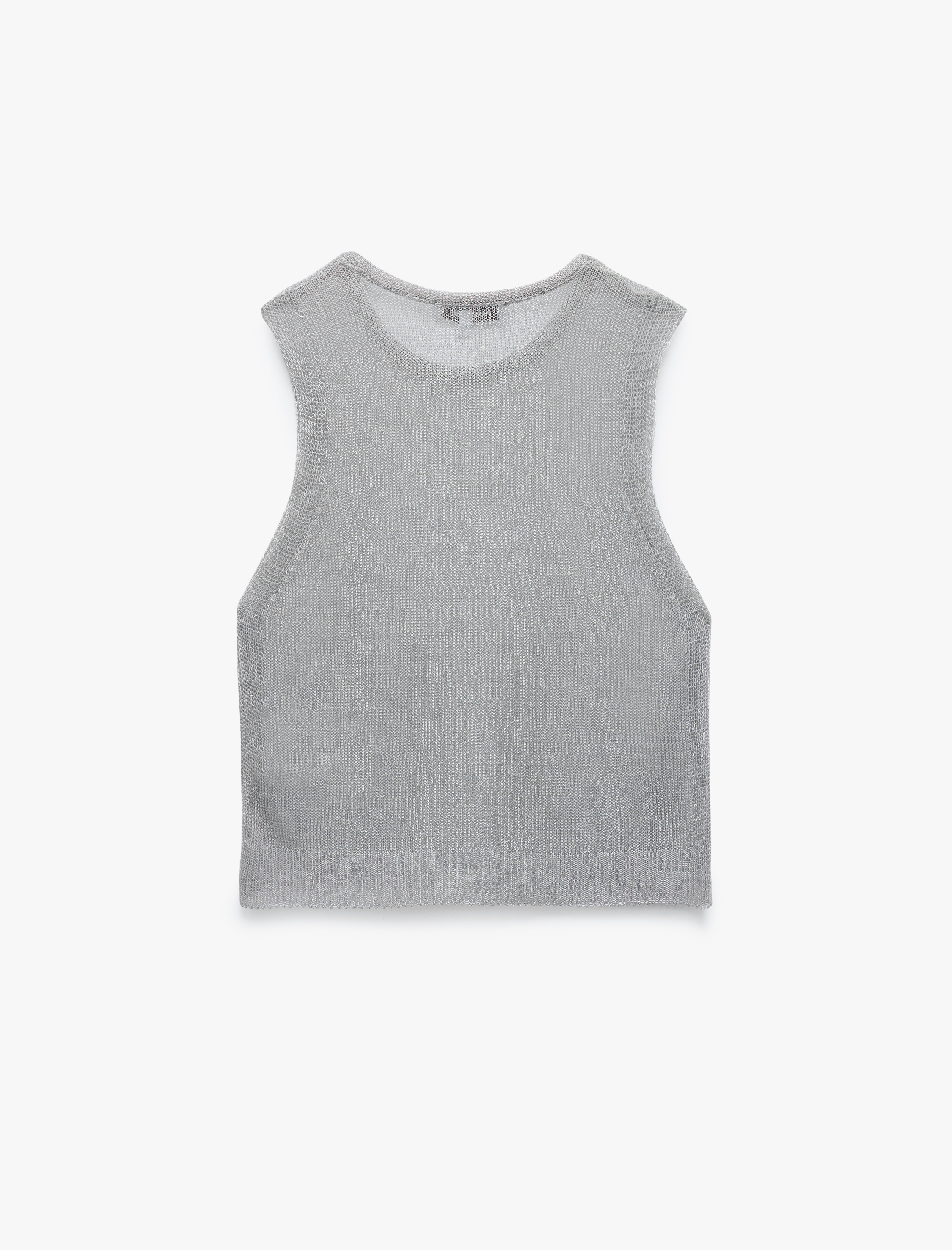   Koton X Sima Tarkan - Viskon Bisiklet Yaka Triko Kolsuz Tişört