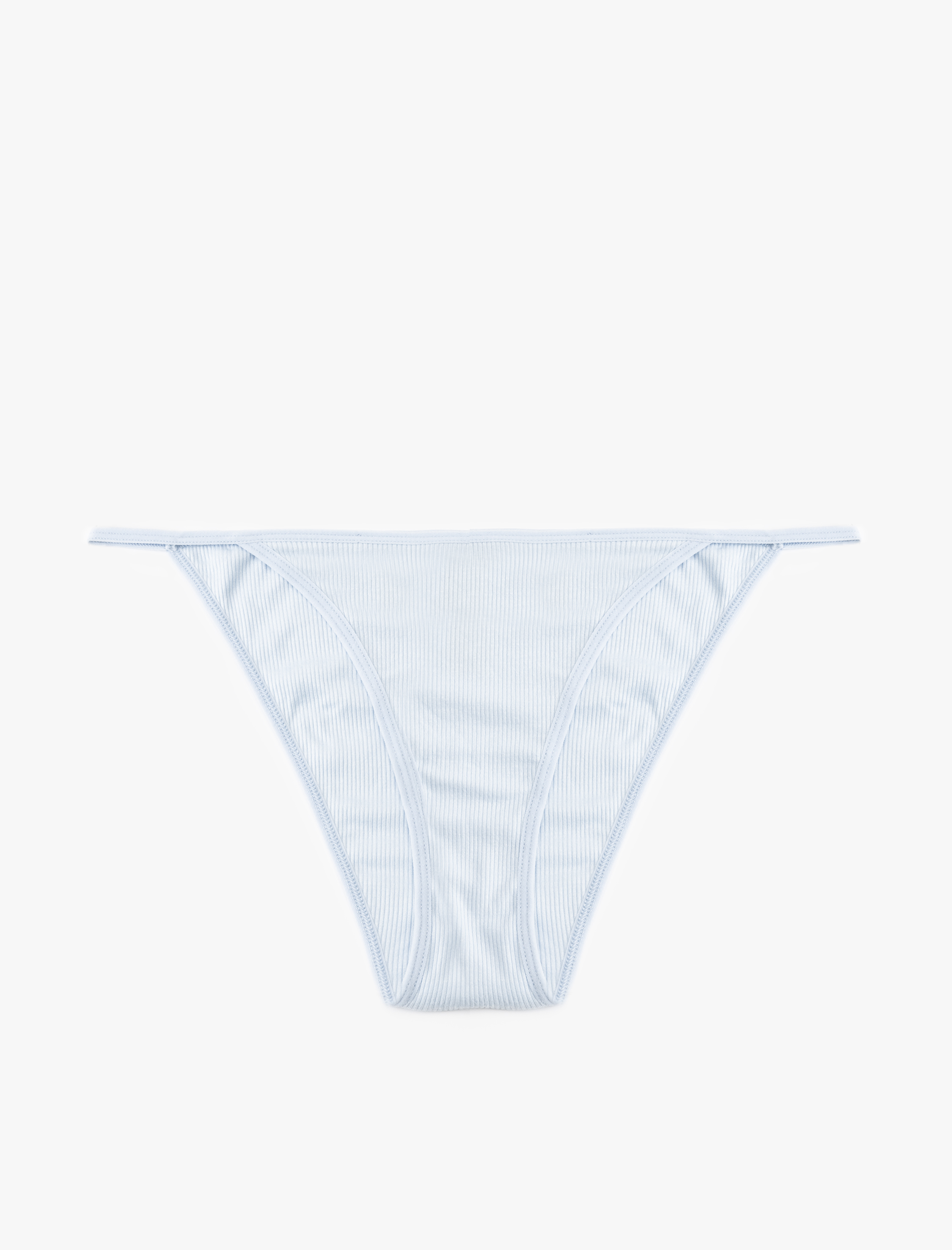   Viskon Yanları İpli Brief Külot